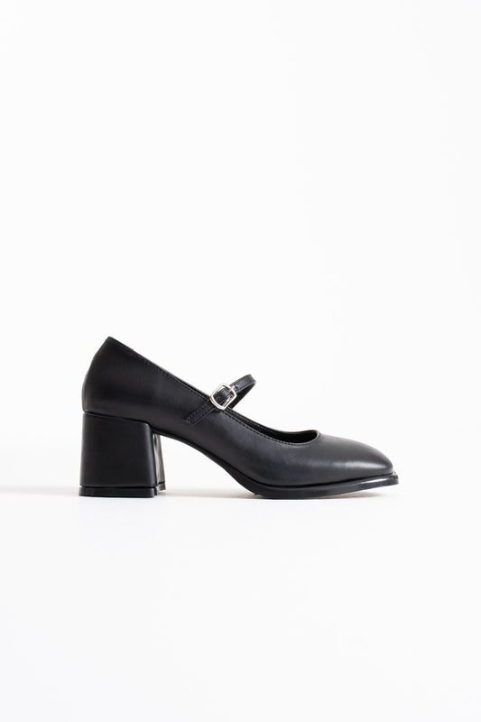Blown Premium Black Skin Women's High Heels