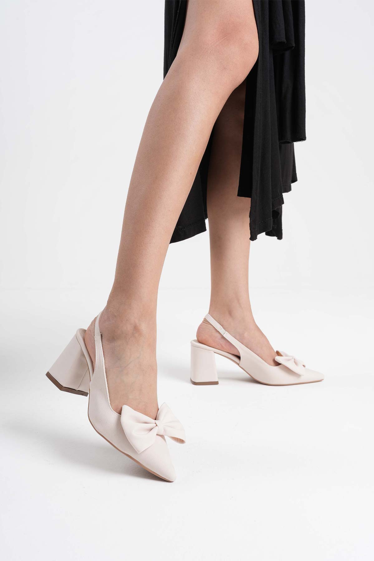 Candy Premium Beige Women's High Heels