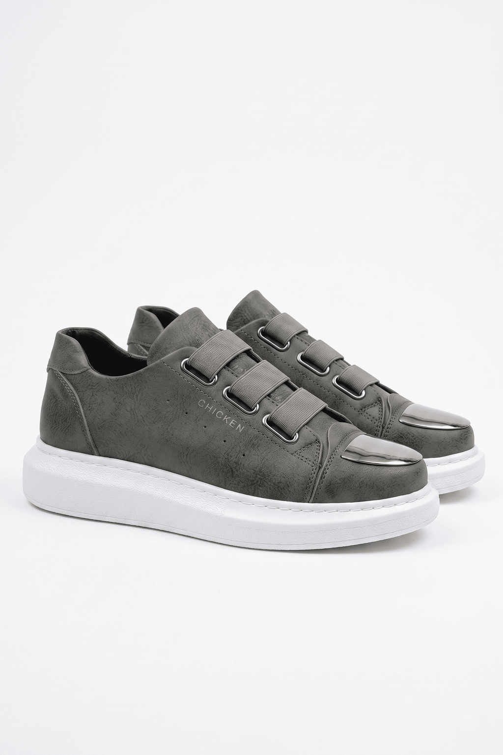 Latakia Premium Lastikli Erkek Günlük Sneaker Antrasit