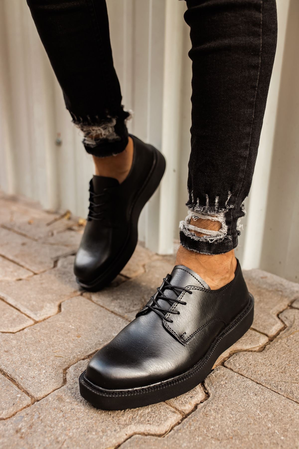 Classic Lace Premium Günlük Erkek Klasik Ayakkabı Siyah