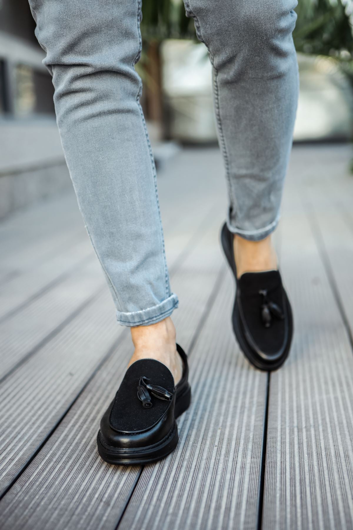 ZRN002 Premium Günlük Erkek Loafer Siyah