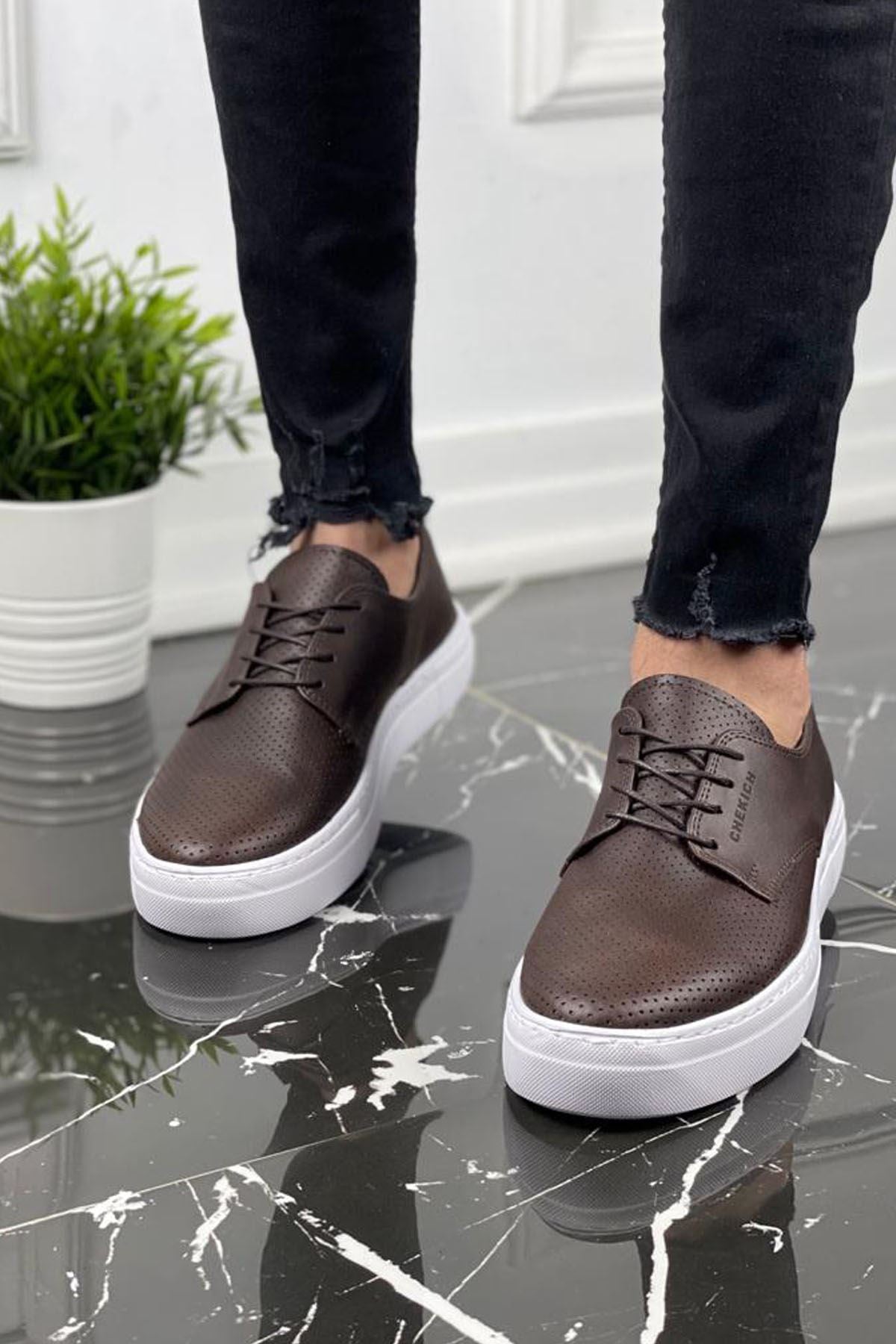 Rexo Premium Casual Günlük Erkek Ayakkabı Kahve