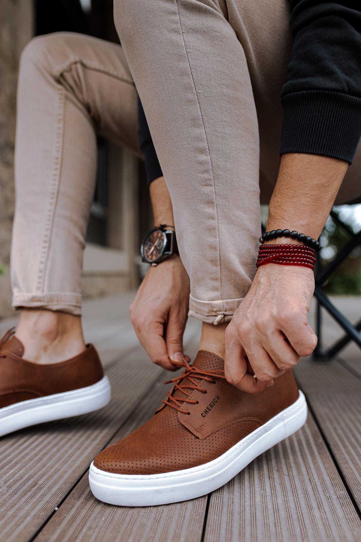 Rexo Premium Casual Günlük Erkek Ayakkabı Taba
