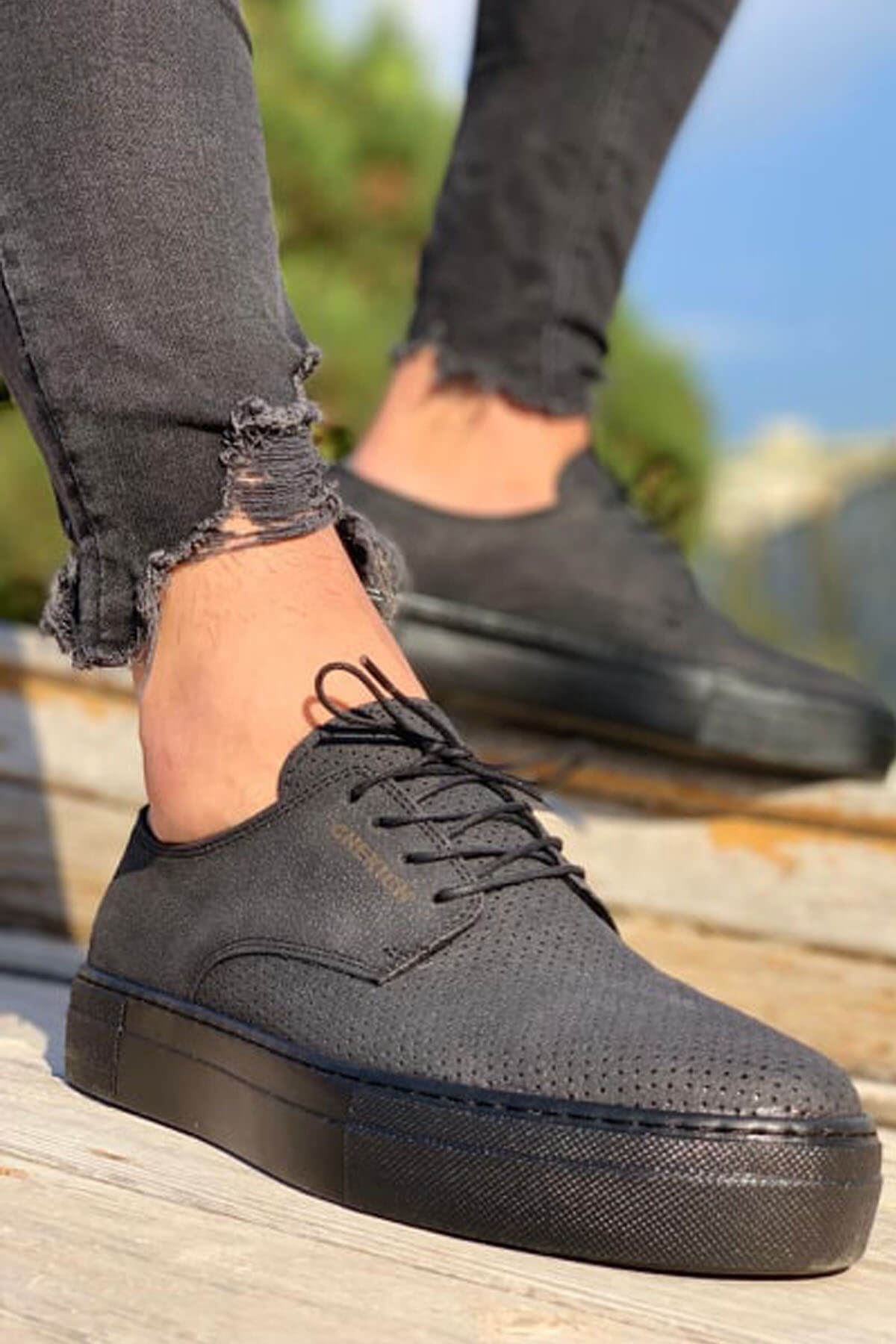 Rexo Premium Casual Günlük Erkek Ayakkabı Siyah