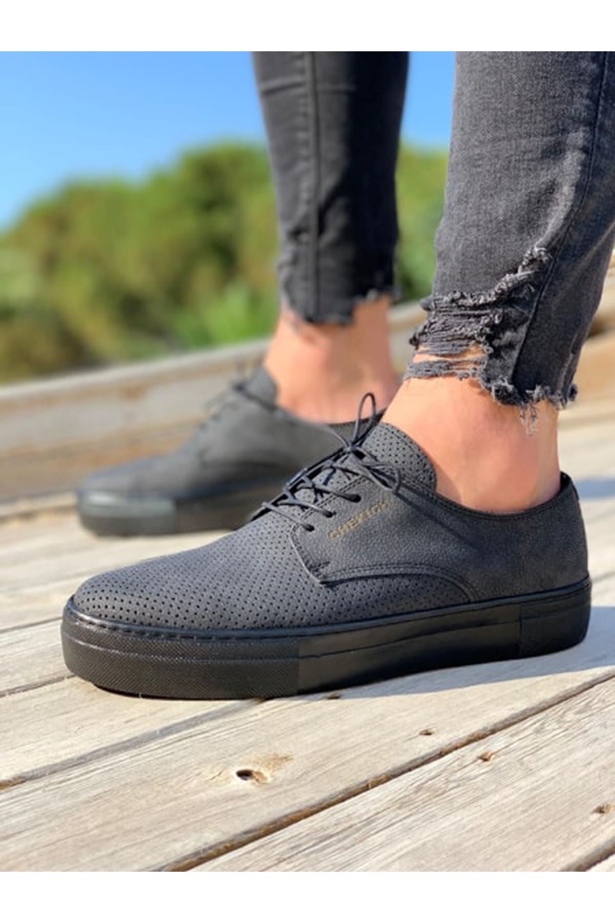 Rexo Premium Casual Günlük Erkek Ayakkabı Siyah