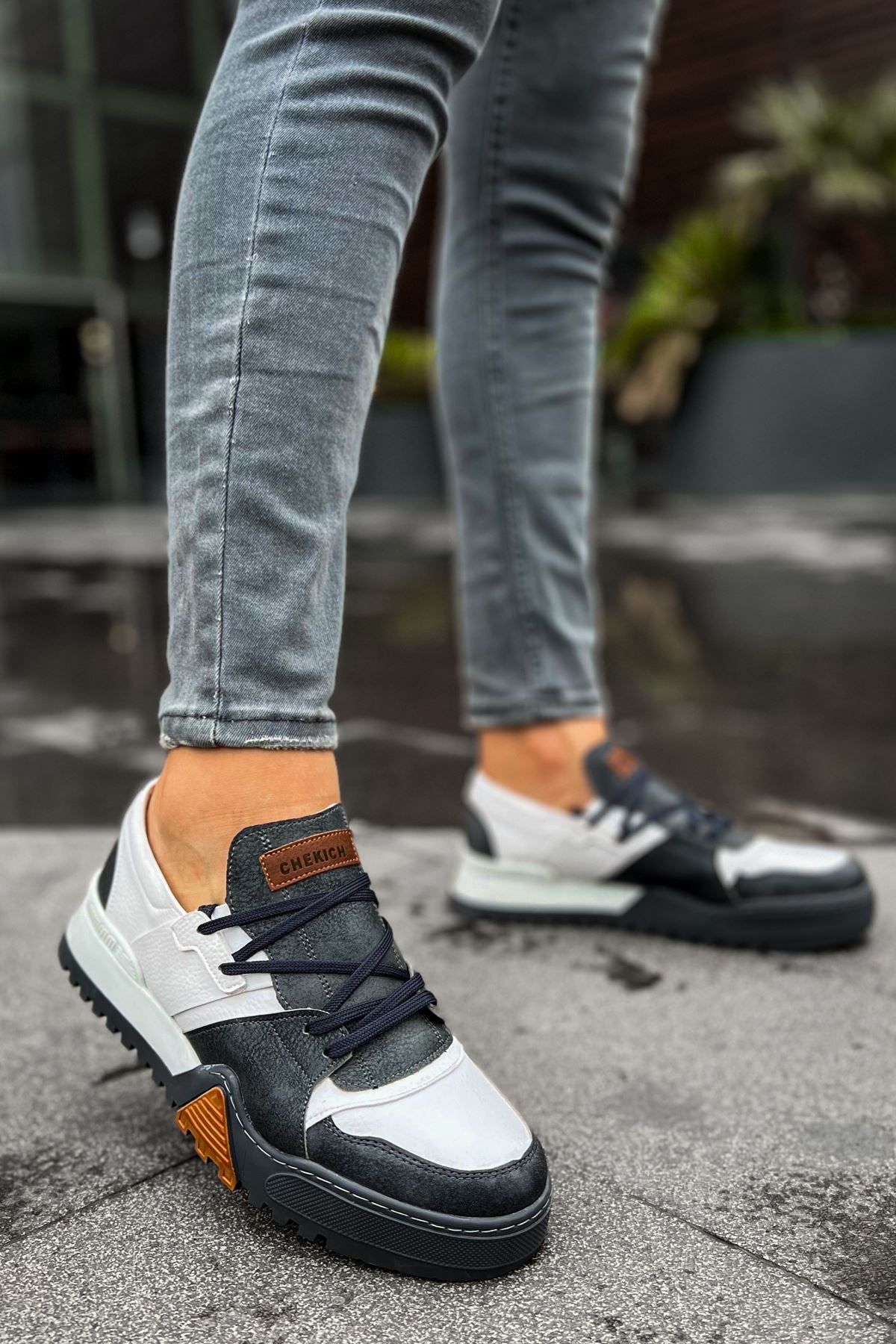 Warrem Premium Tarz Erkek Spor Ayakkabı Antrasit