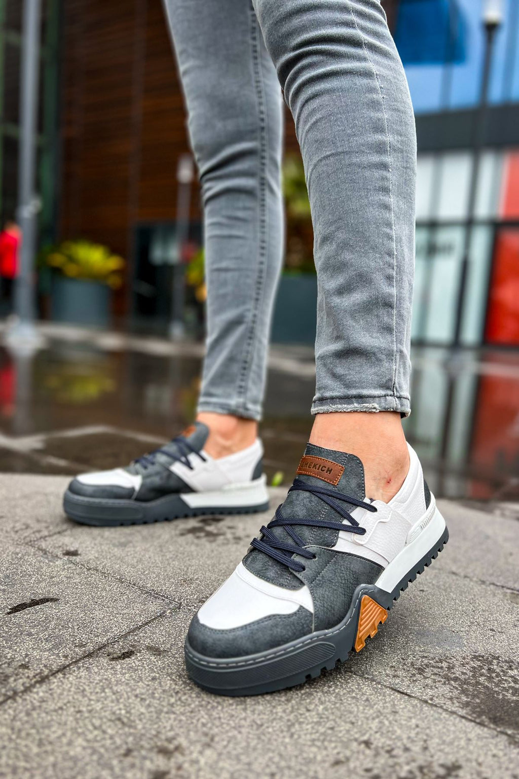 Warrem Premium Tarz Erkek Spor Ayakkabı Antrasit