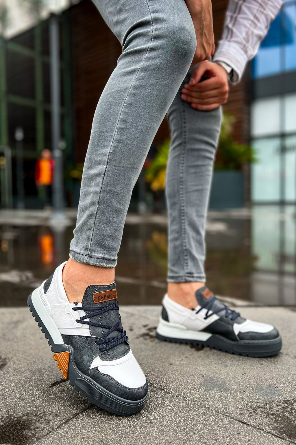 Warrem Premium Tarz Erkek Spor Ayakkabı Antrasit