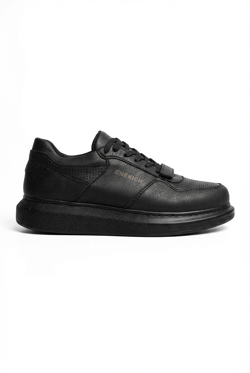 ZRC073 Flatline Premium Erkek Sneakers Siyah