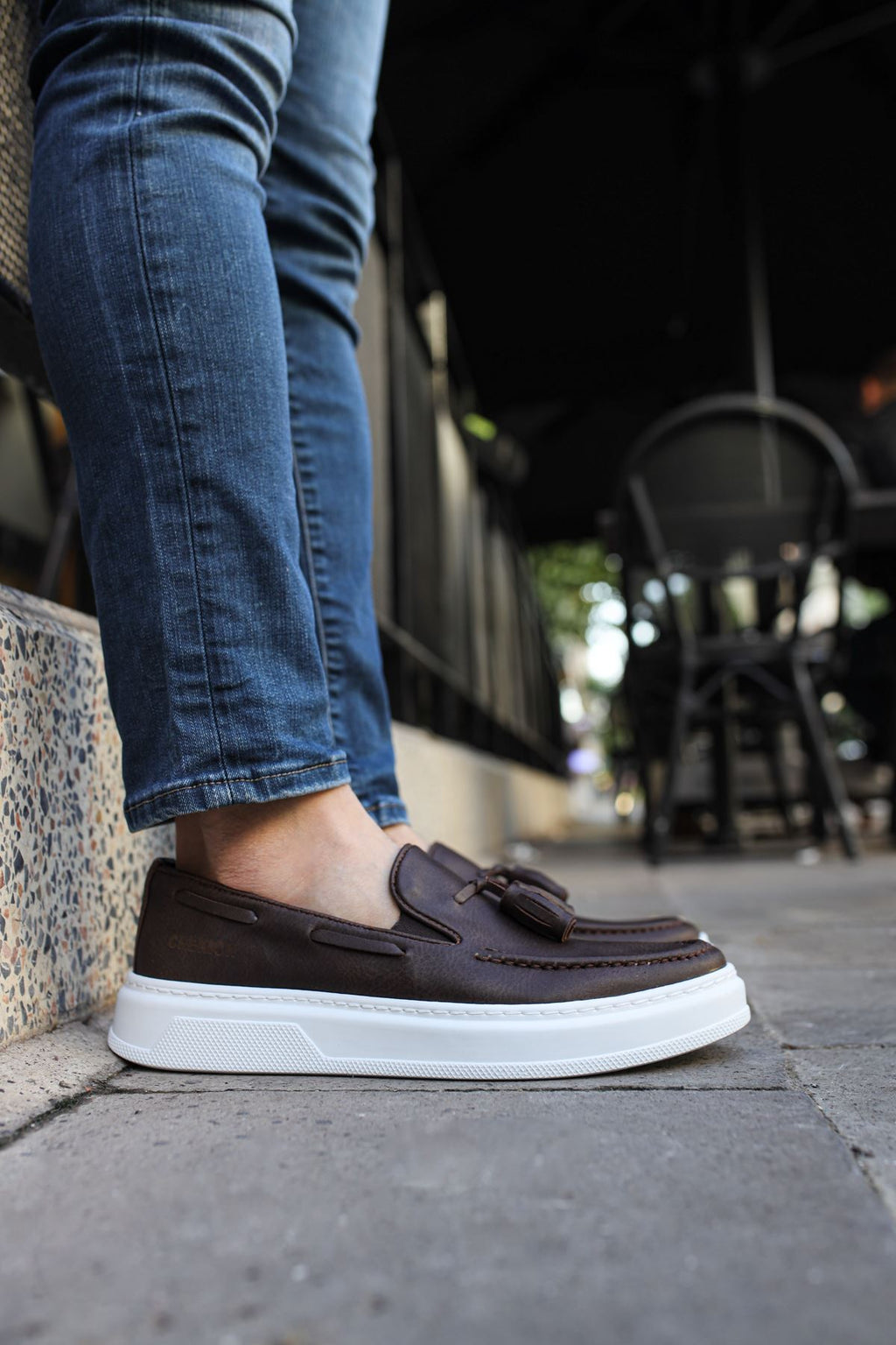 Loafer-X Günlük Erkek Loafer Ayakkabı Kahve