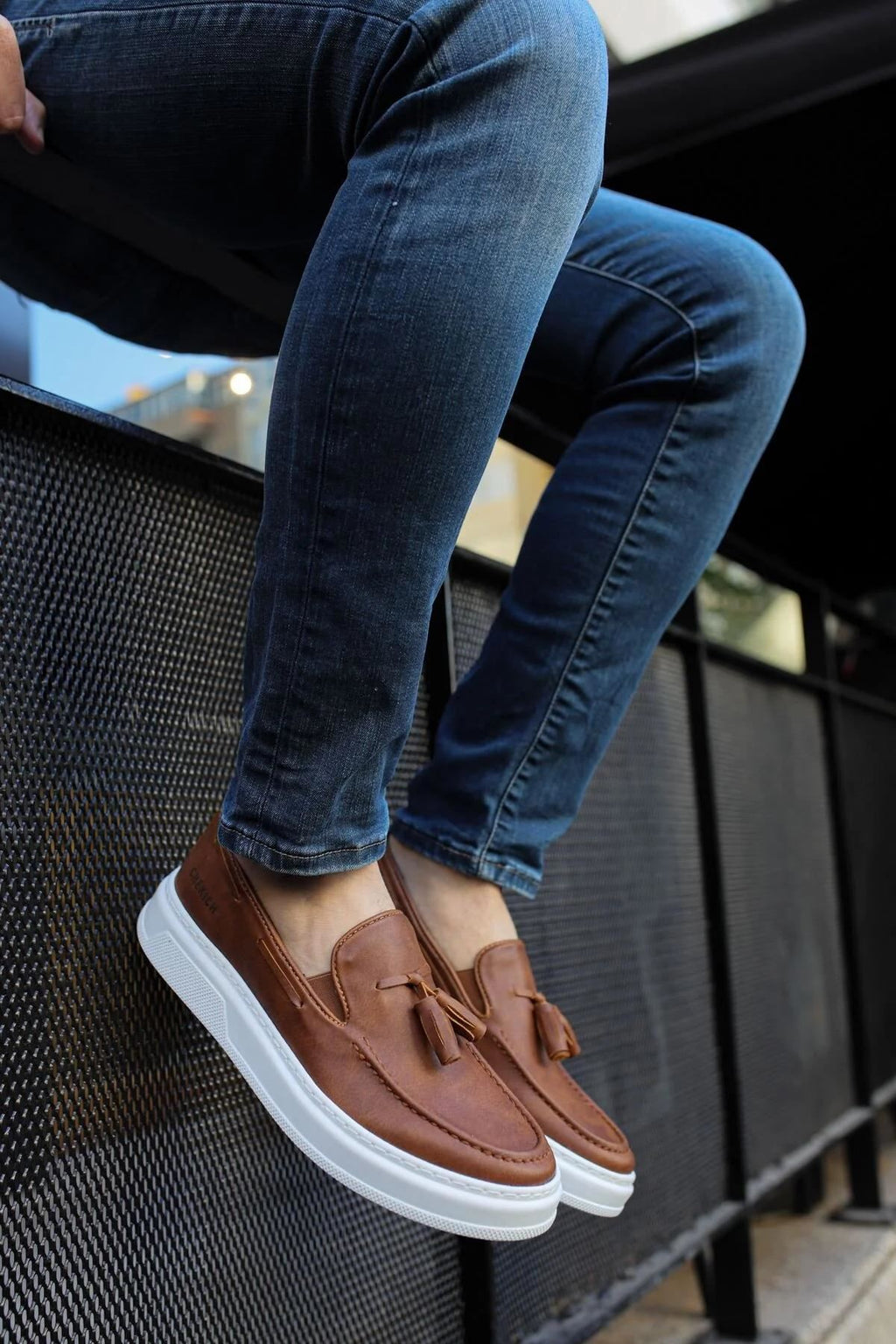 Loafer-X Günlük Erkek Loafer Ayakkabı Taba