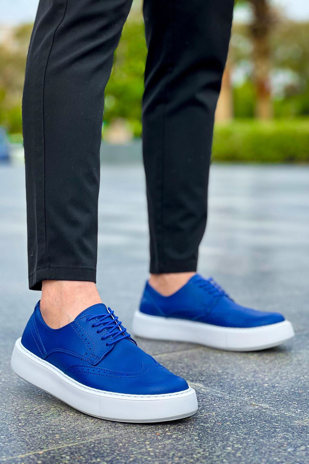 Changer Over Premium Erkek Günlük Casual Ayakkabı Mavi