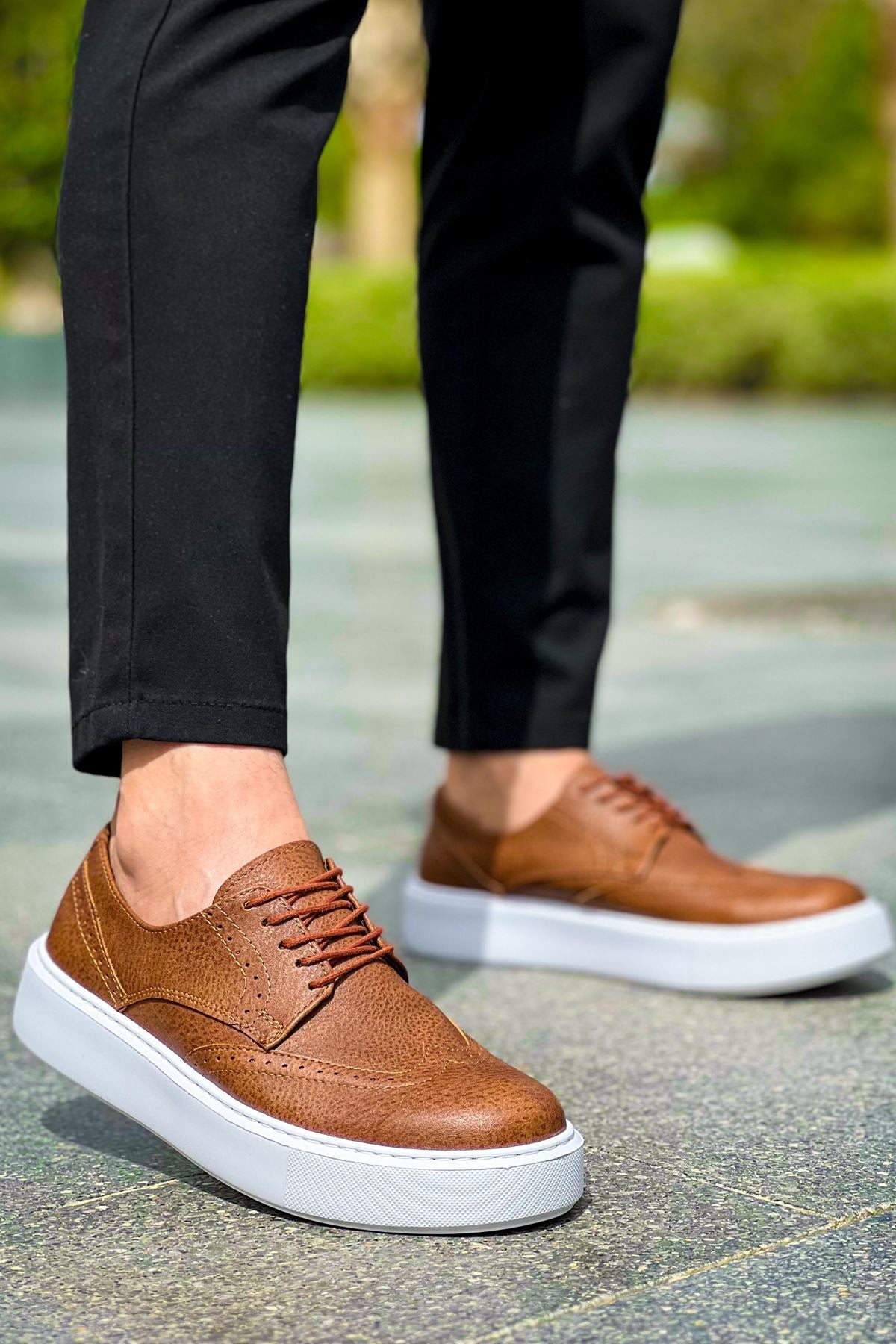 Changer Over Premium Erkek Günlük Casual Ayakkabı Taba