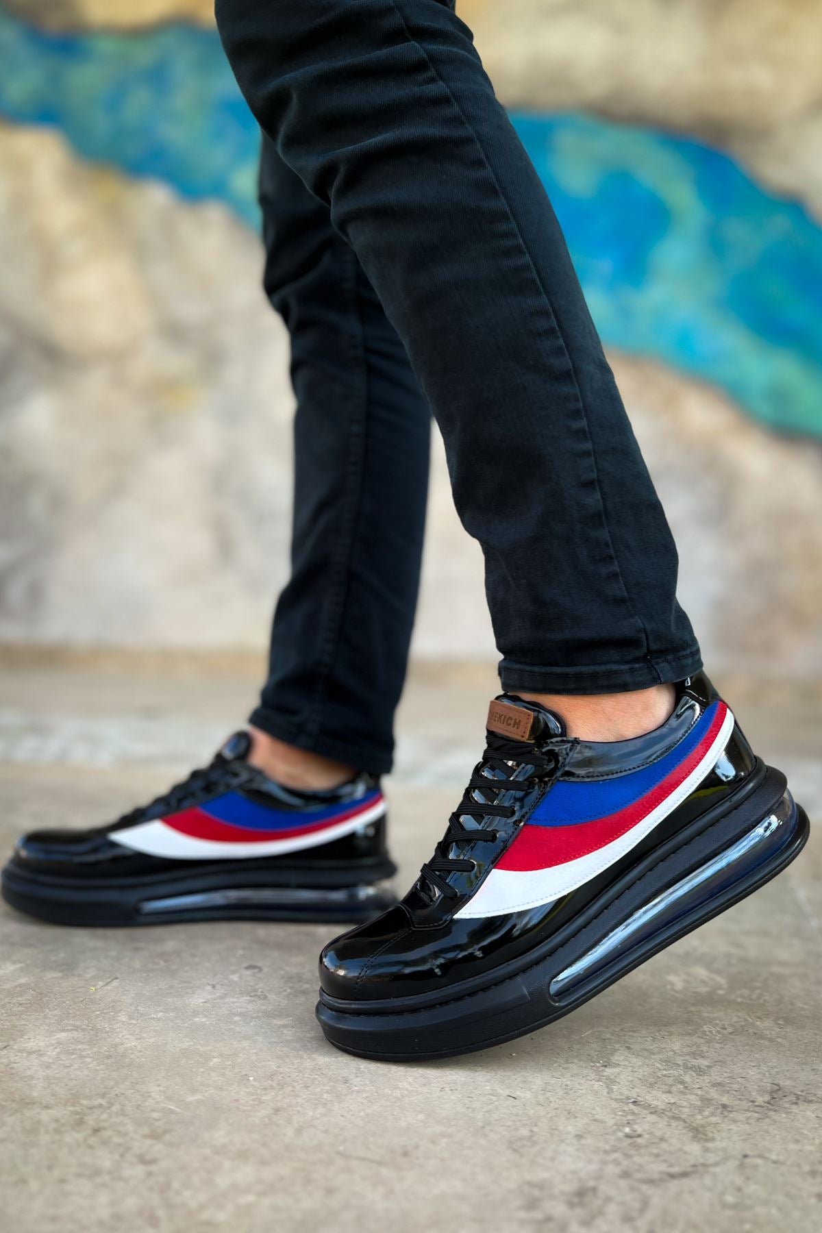 ZRC171 - Air Taban Bağcıklı Erkek Spor Ayakkabı Siyah