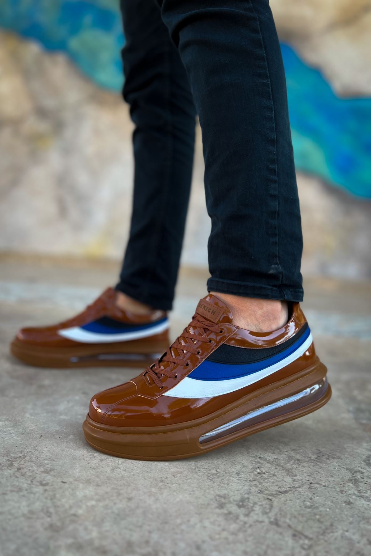 ZRC171 - Air Taban Bağcıklı Erkek Spor Ayakkabı Taba