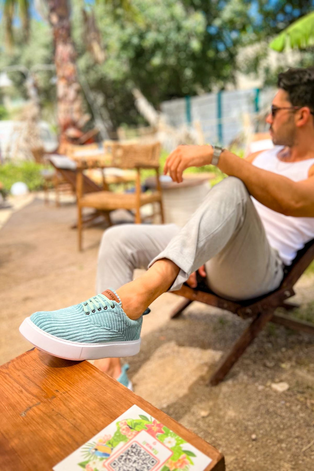 Velluto Premium Kadife Tarz Erkek Günlük Ayakkabı Su Yeşili