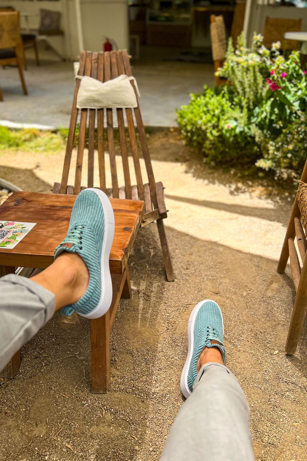 Velluto Premium Kadife Tarz Erkek Günlük Ayakkabı Su Yeşili