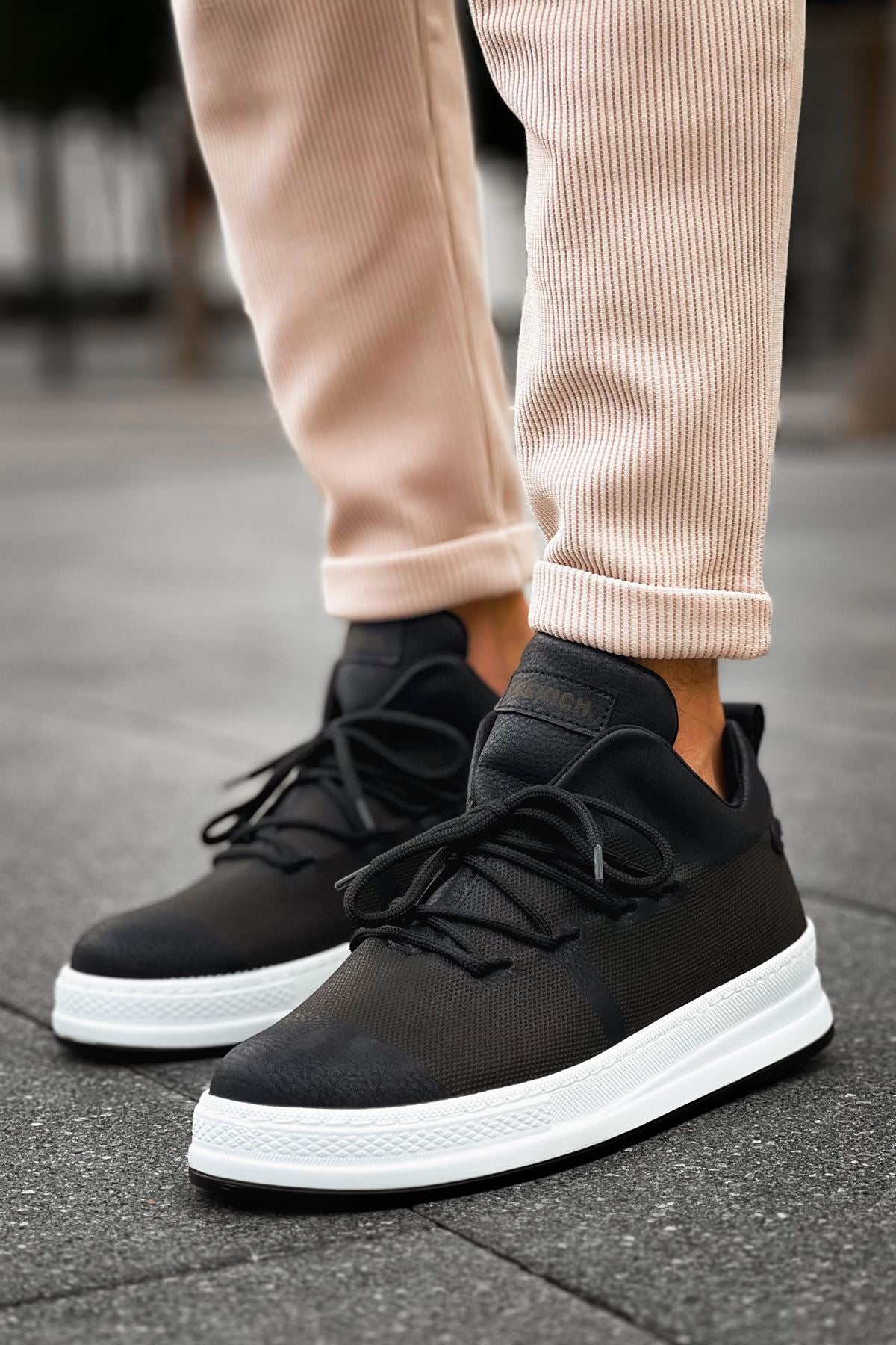 ZRC219 Laser Premium Bağcıklı Erkek Ayakkabı Siyah