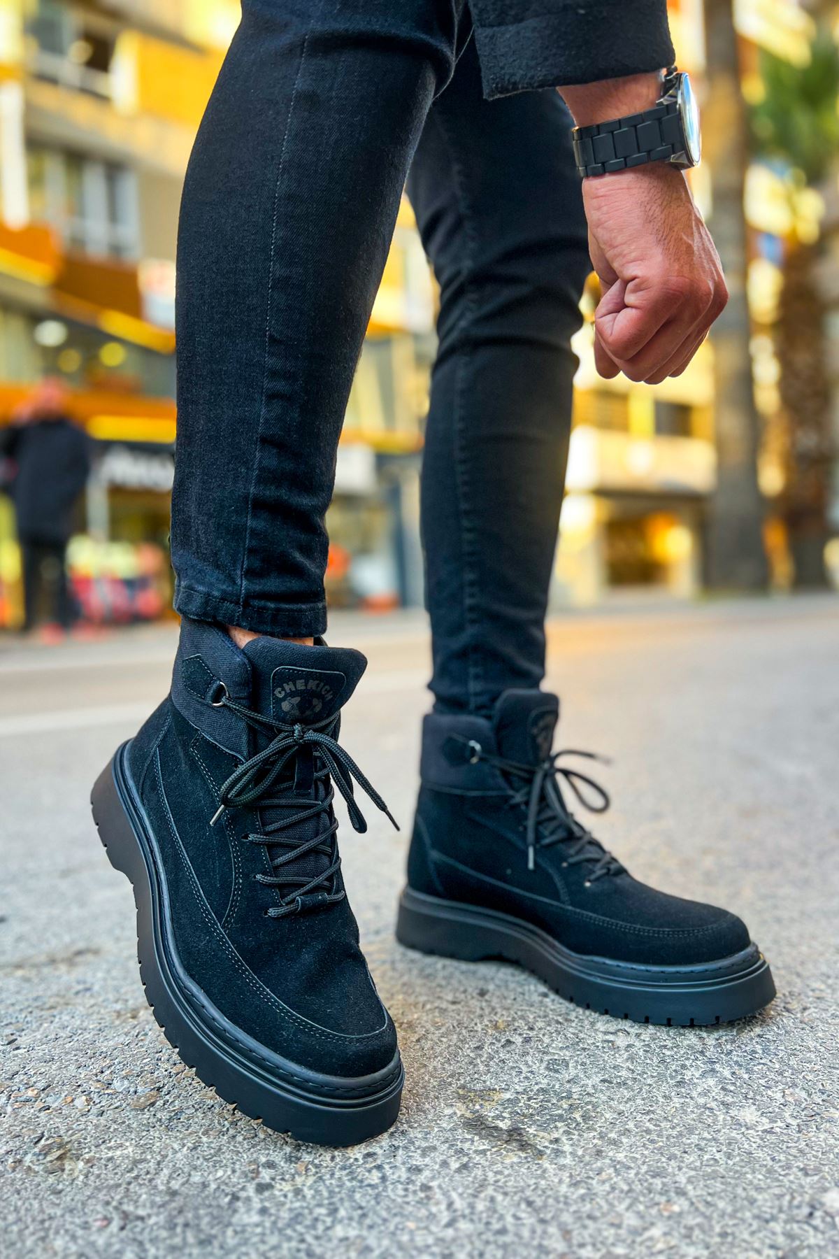 Premium Impact Gore-Tex Erkek Bot SİYAH
