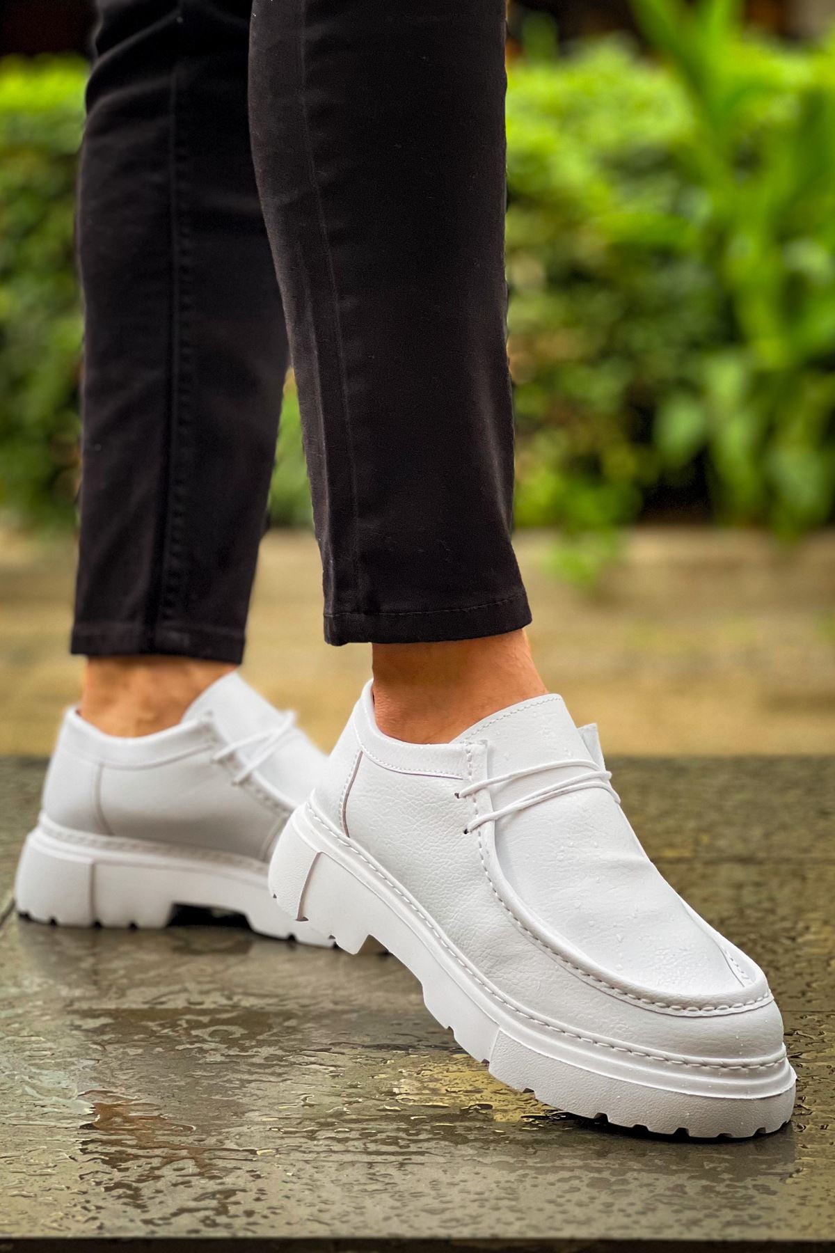 Castle Premium Tarz Casual Erkek Ayakkabı Beyaz