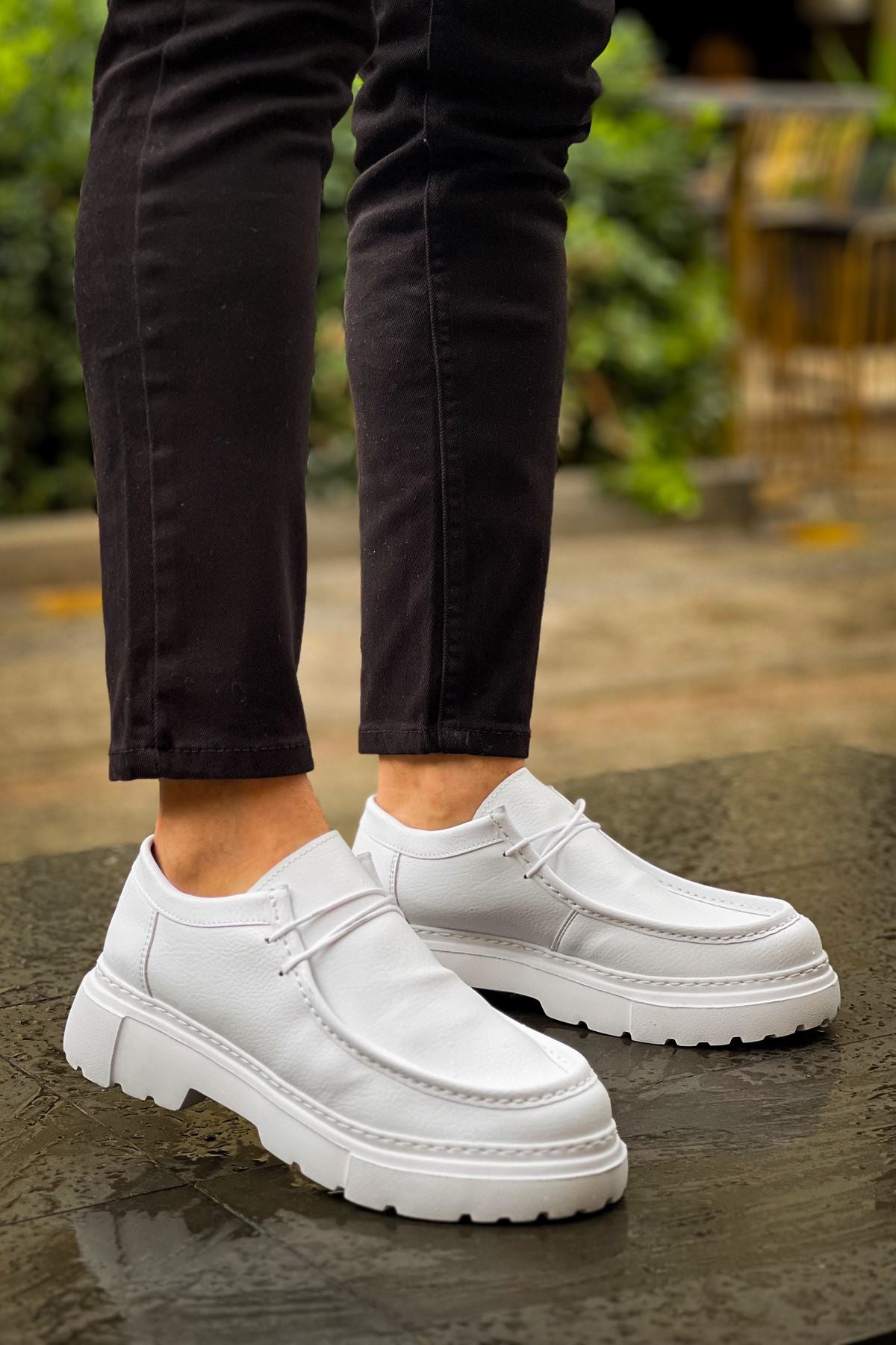 Castle Premium Tarz Casual Erkek Ayakkabı Beyaz
