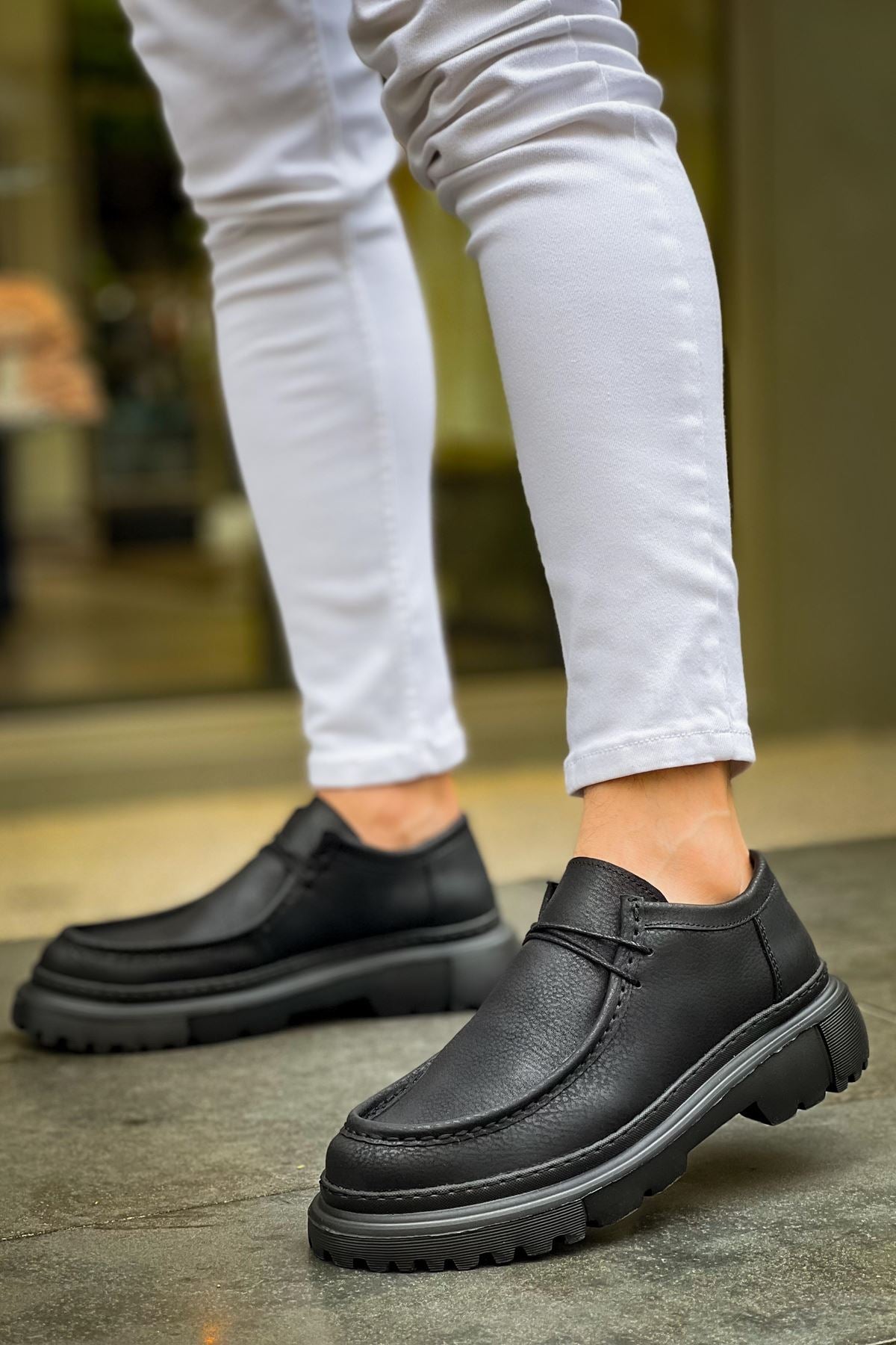 Castle Premium Tarz Casual Erkek Ayakkabı Siyah