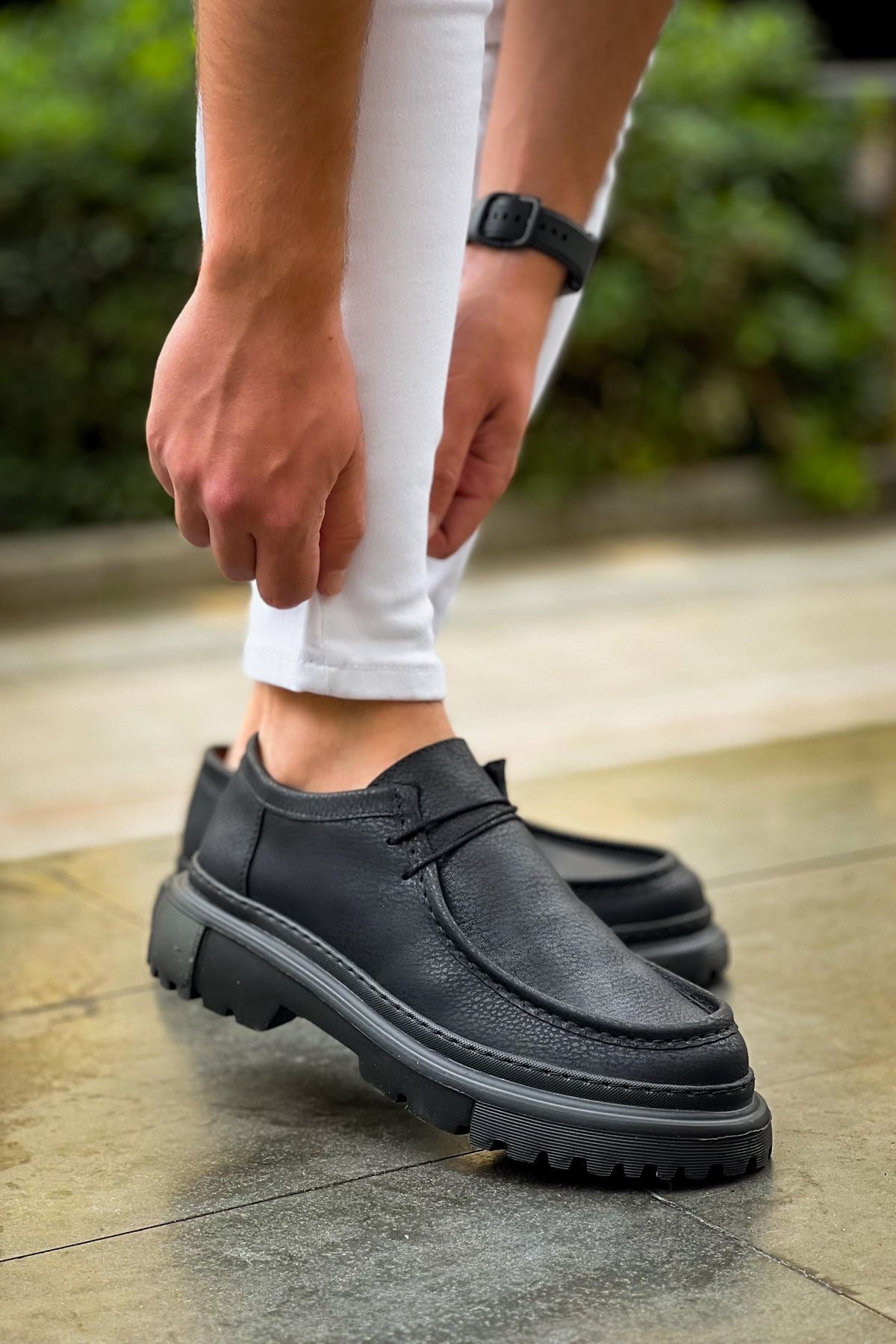 Castle Premium Tarz Casual Erkek Ayakkabı Siyah