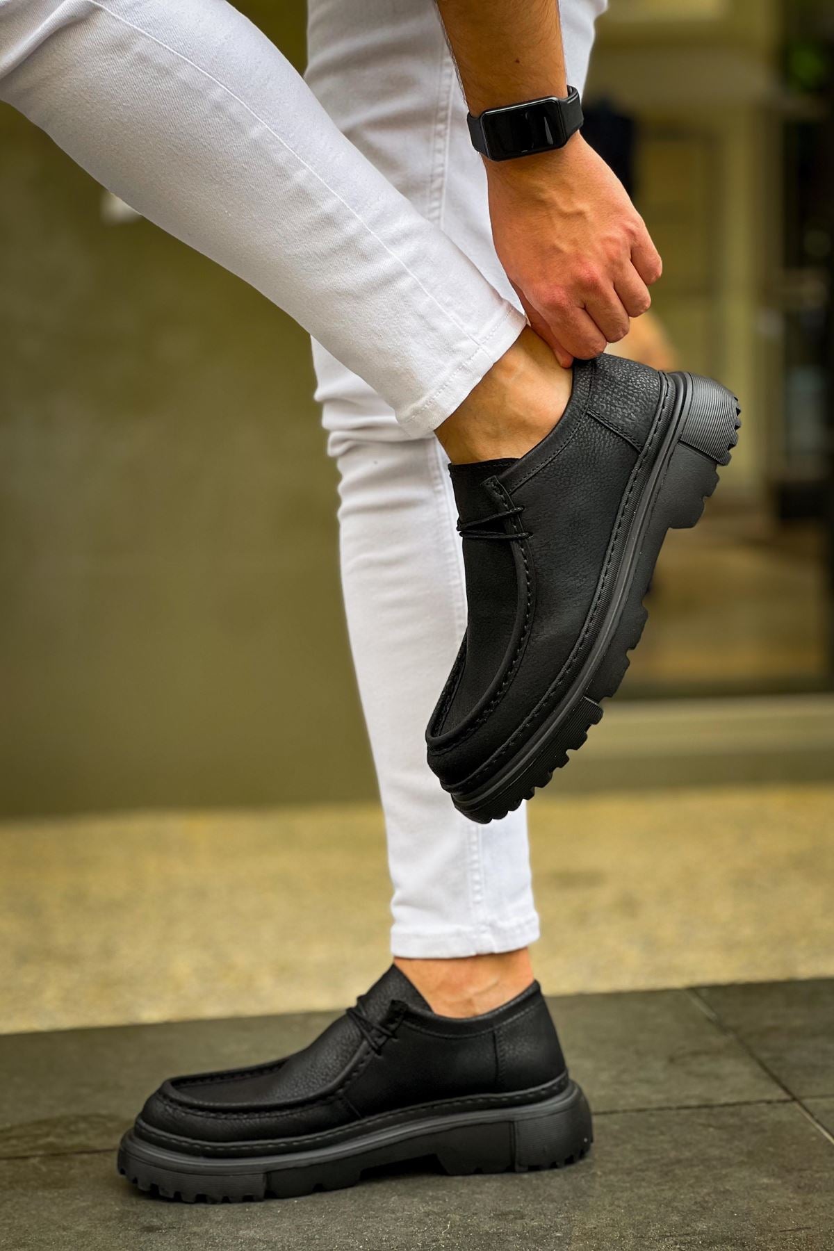 Castle Premium Tarz Casual Erkek Ayakkabı Siyah