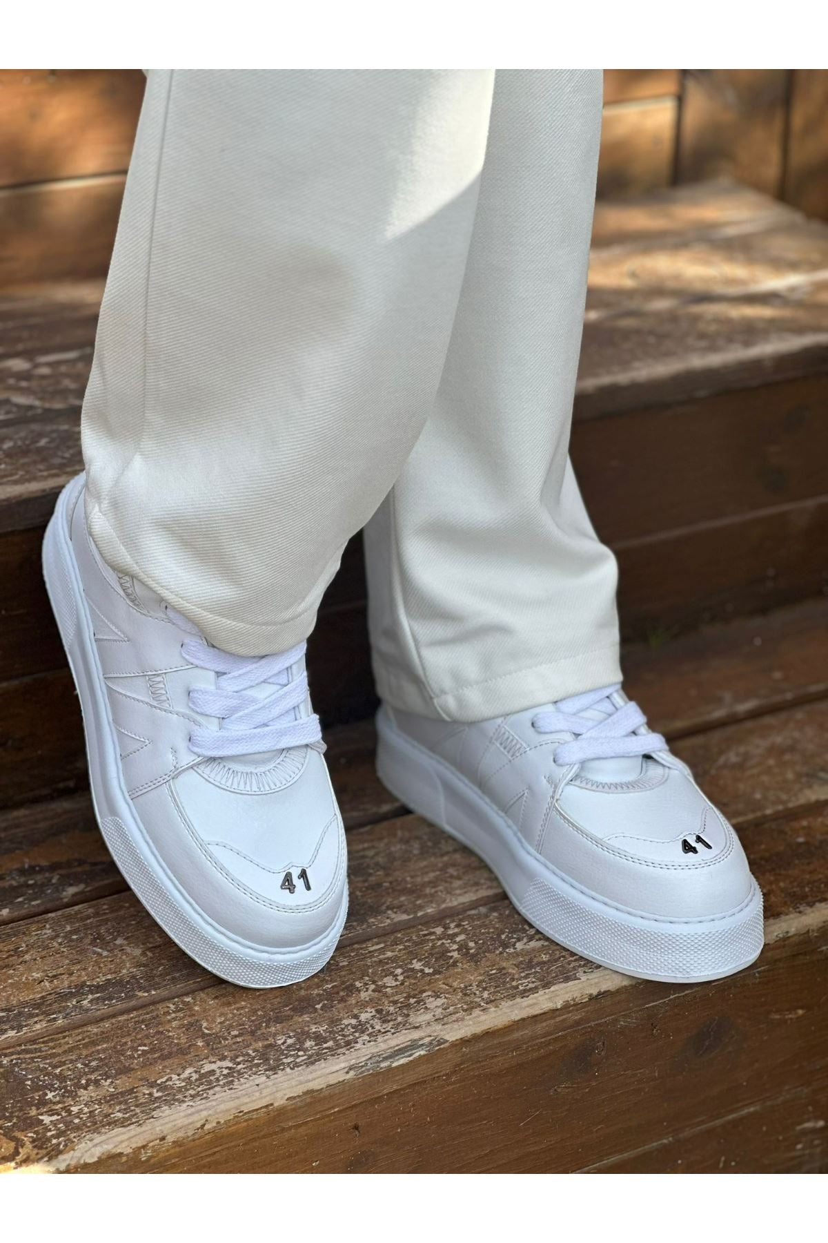 Star-X Premium Erkek Spor Ayakkabı Beyaz