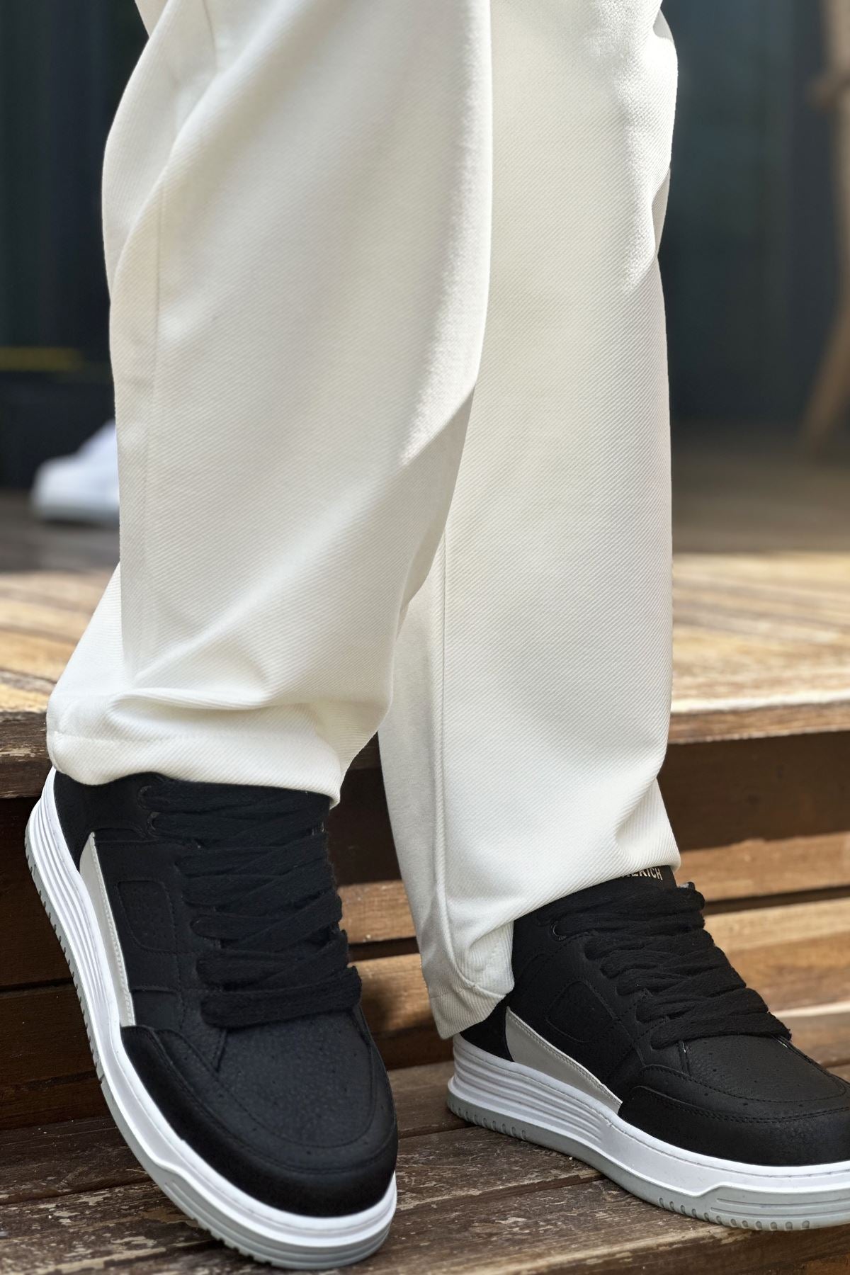 Avax Premium Kalite Erkek Sneaker Siyah