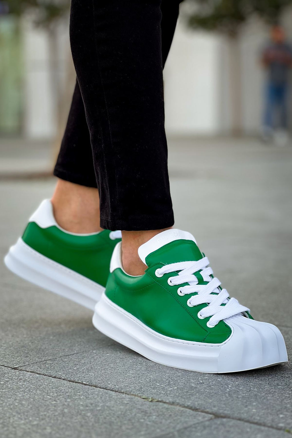 Artenay Premium Bağcıklı Erkek Sneaker Yeşil