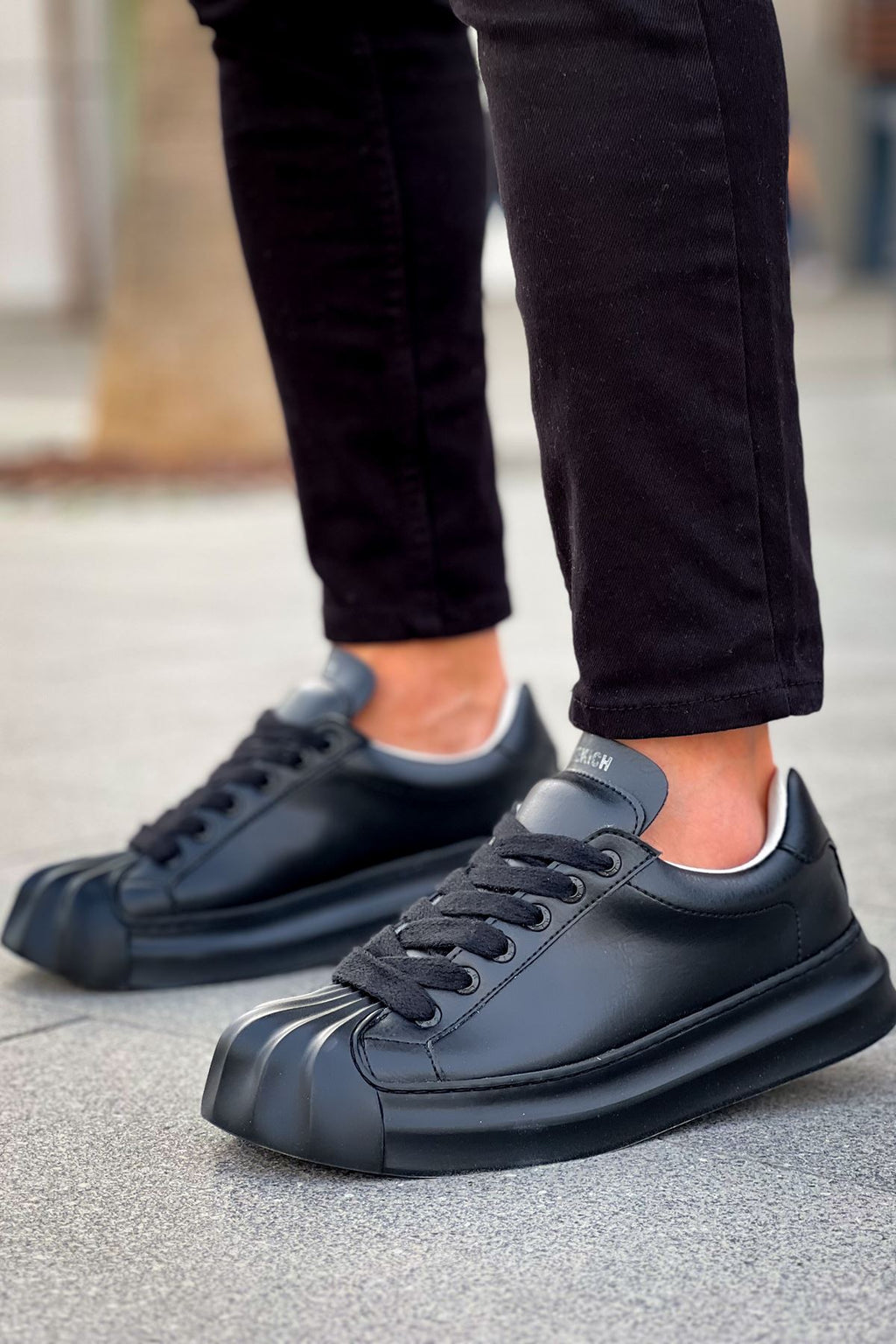 Artenay  Premium Bağcıklı Erkek Sneaker Siyah