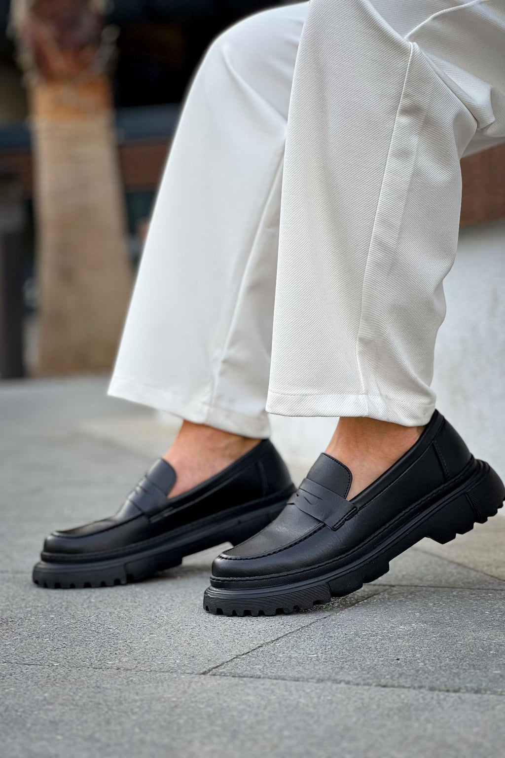 ZRC2417 Premium Günlük Erkek Klasik Ayakkabı Siyah