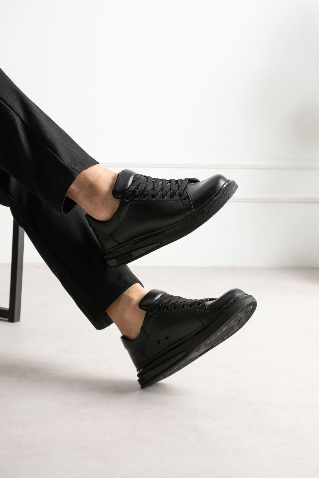 ZRC2457 - Premium Günlük Erkek Casual Sneaker Siyah