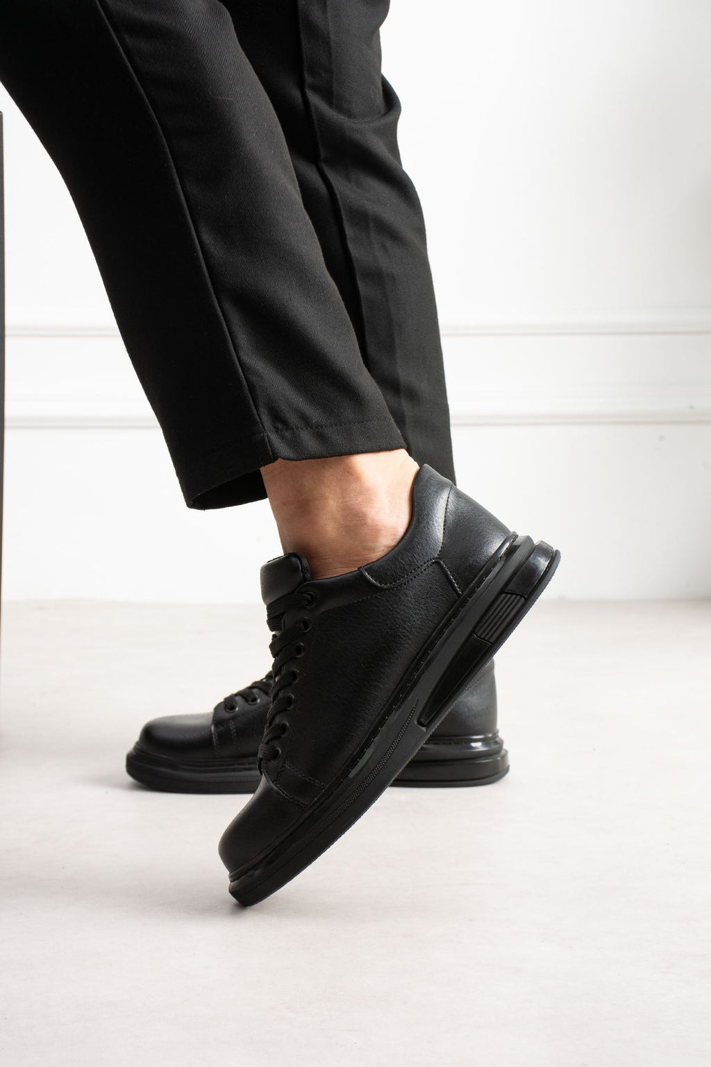 ZRC2457 - Premium Günlük Erkek Casual Sneaker Siyah