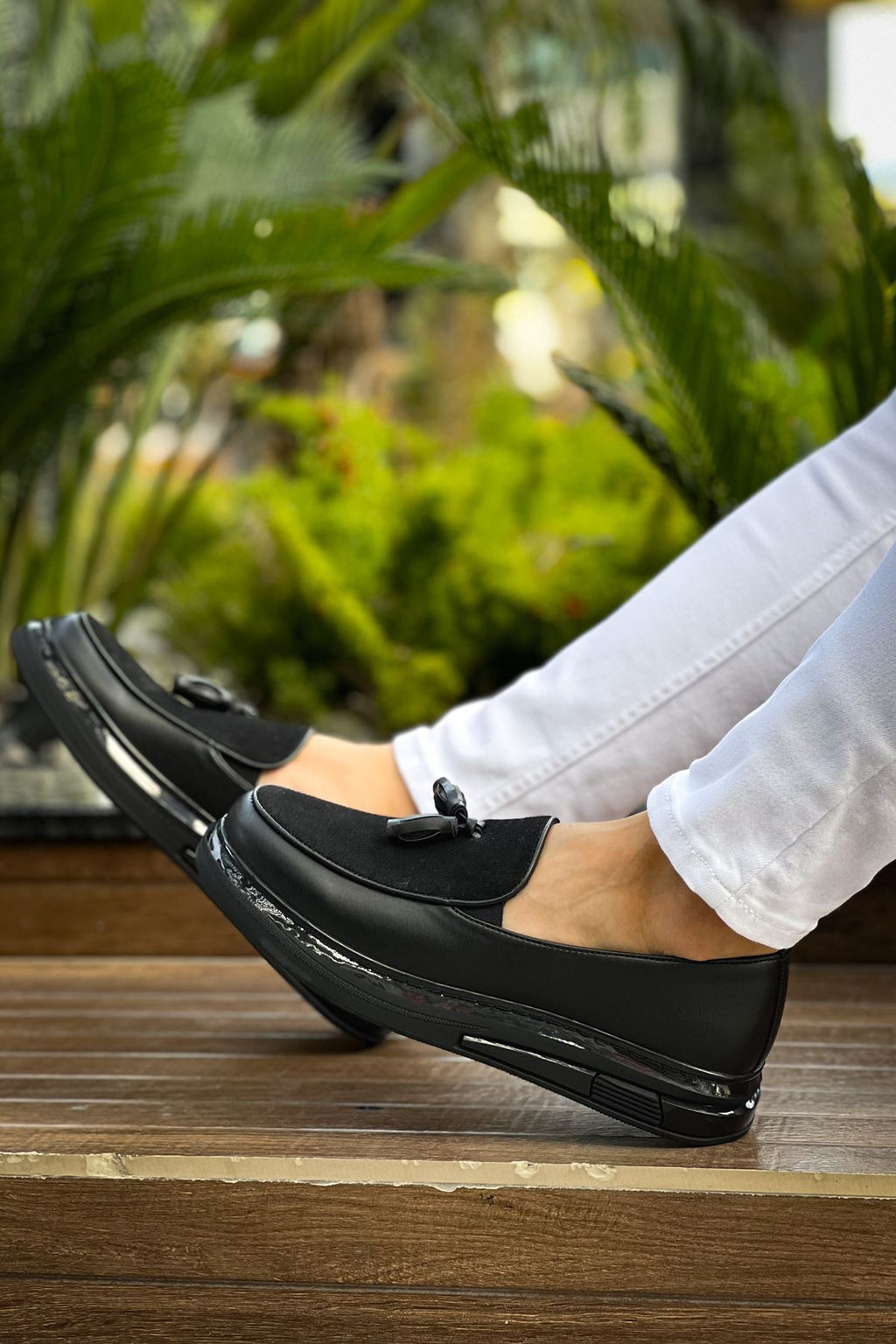ZRC2502 Premium Erkek Loafer Klasik Ayakkabı Siyah