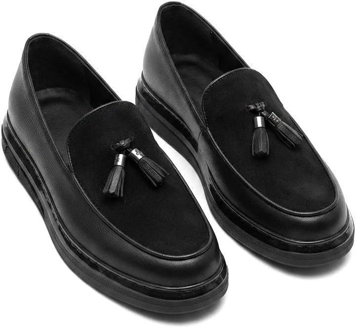ZRC2502 Premium Erkek Loafer Klasik Ayakkabı Siyah