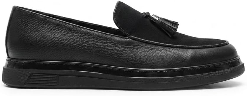 ZRC2502 Premium Erkek Loafer Klasik Ayakkabı Siyah