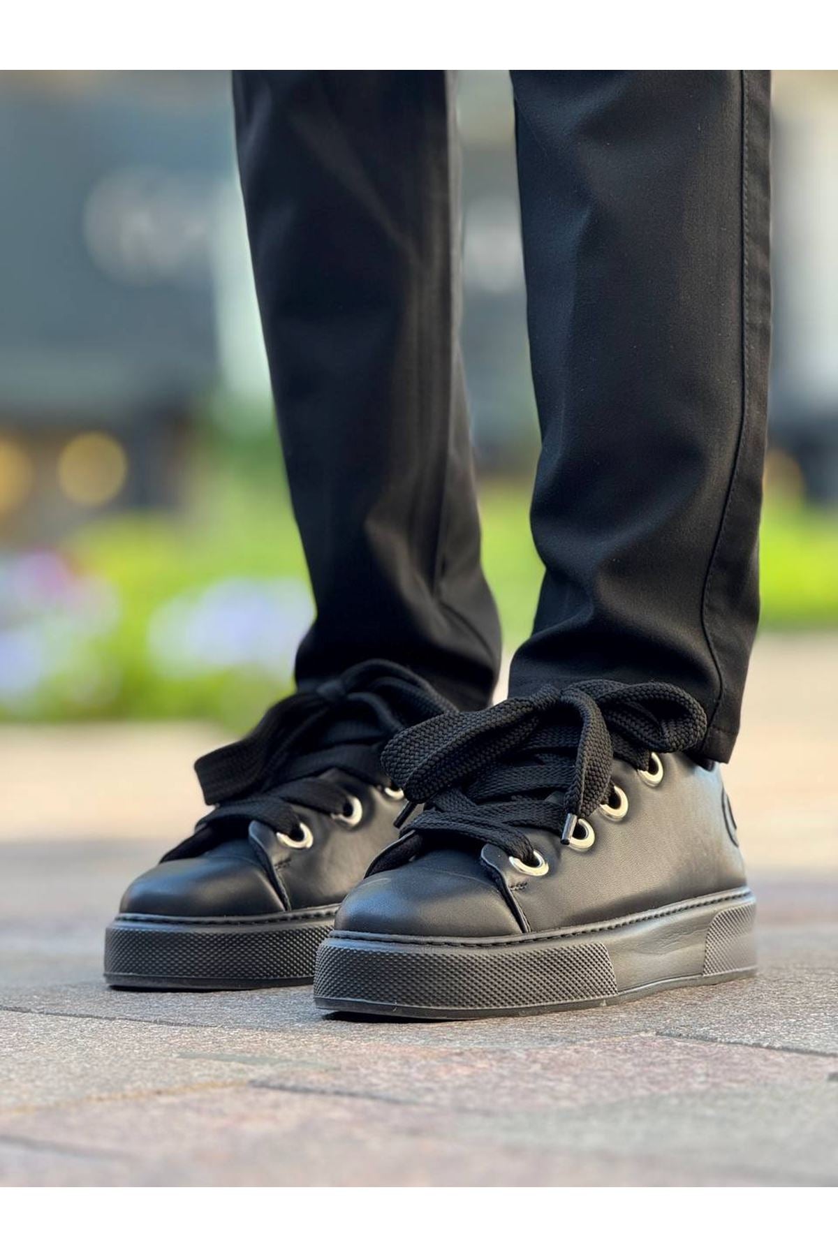 Anjelino Premium Erkek Günlük Sneaker Siyah