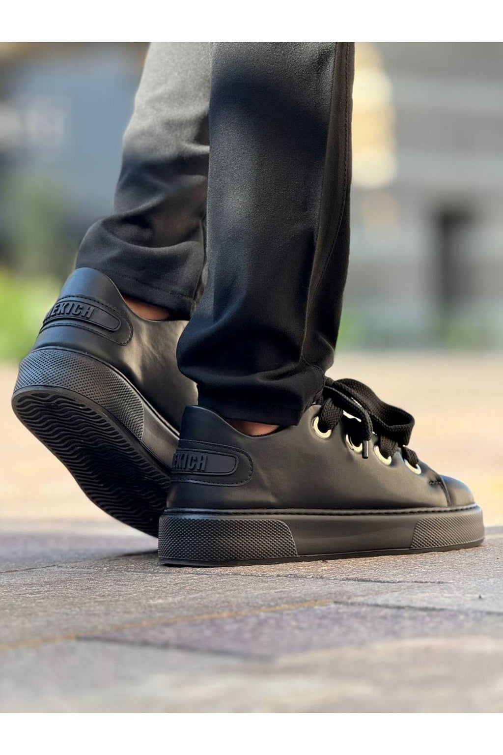 Anjelino Premium Erkek Günlük Sneaker Siyah