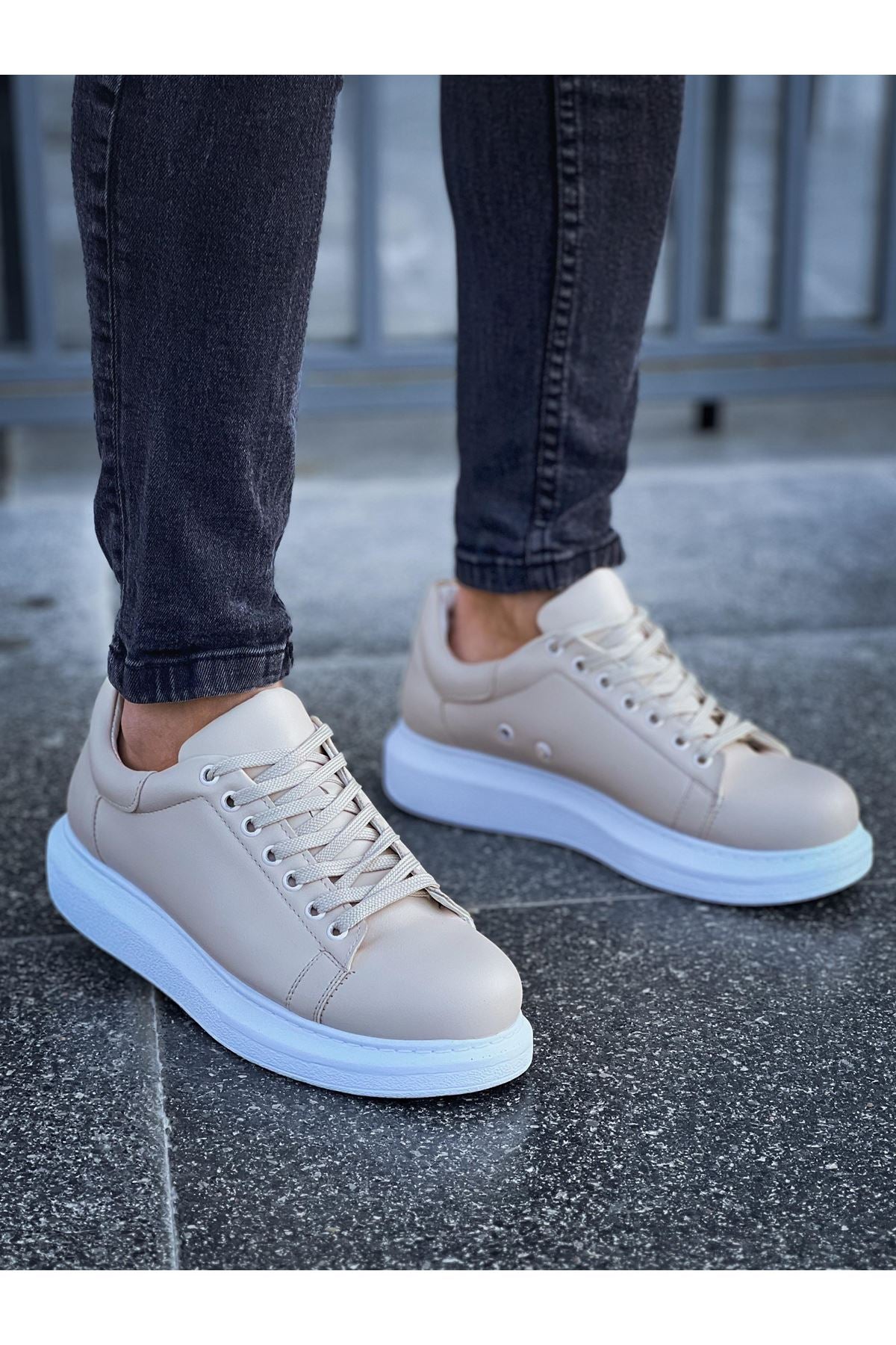 Estrella Premium Erkek Sneaker Bej