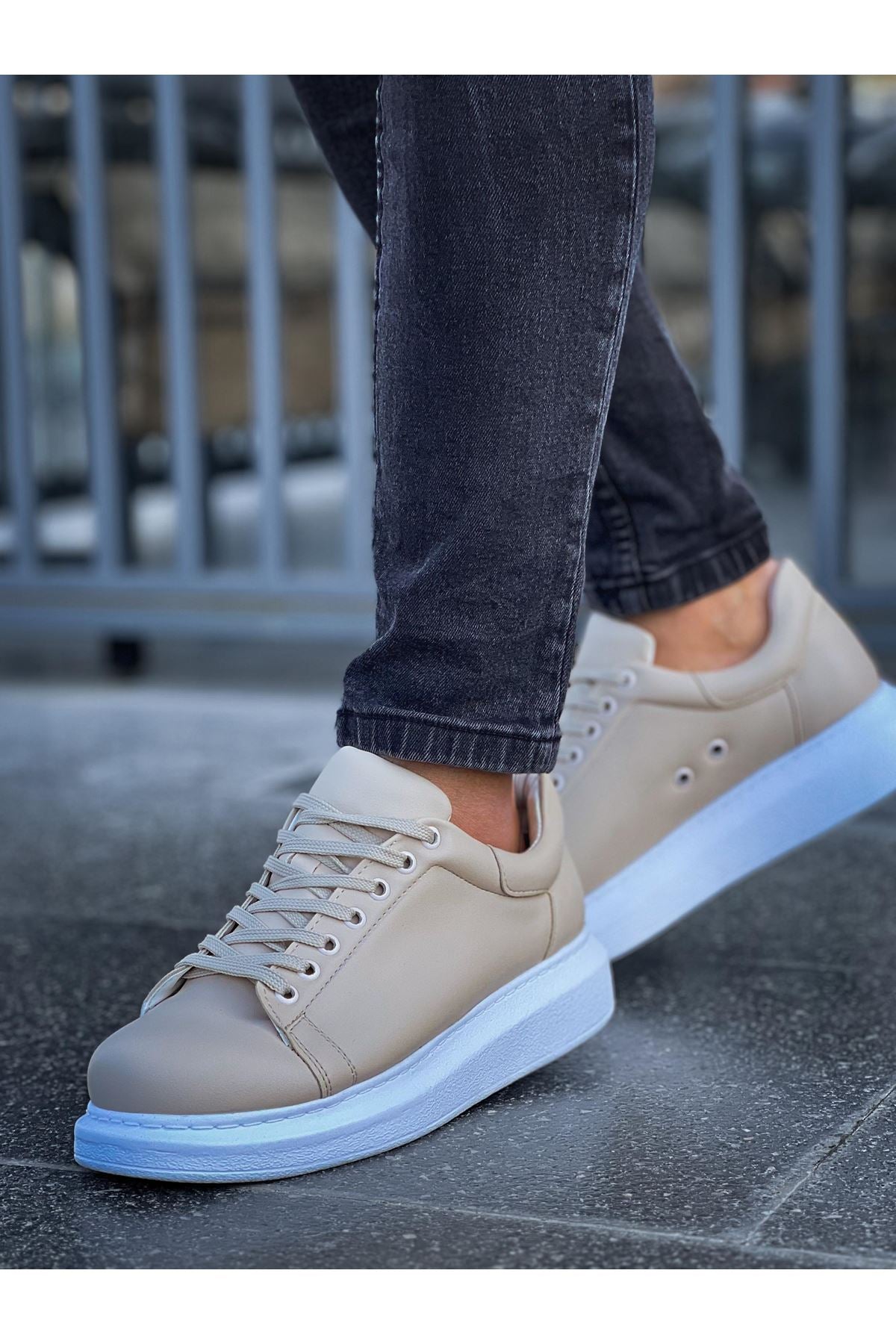 Estrella Premium Erkek Sneaker Bej