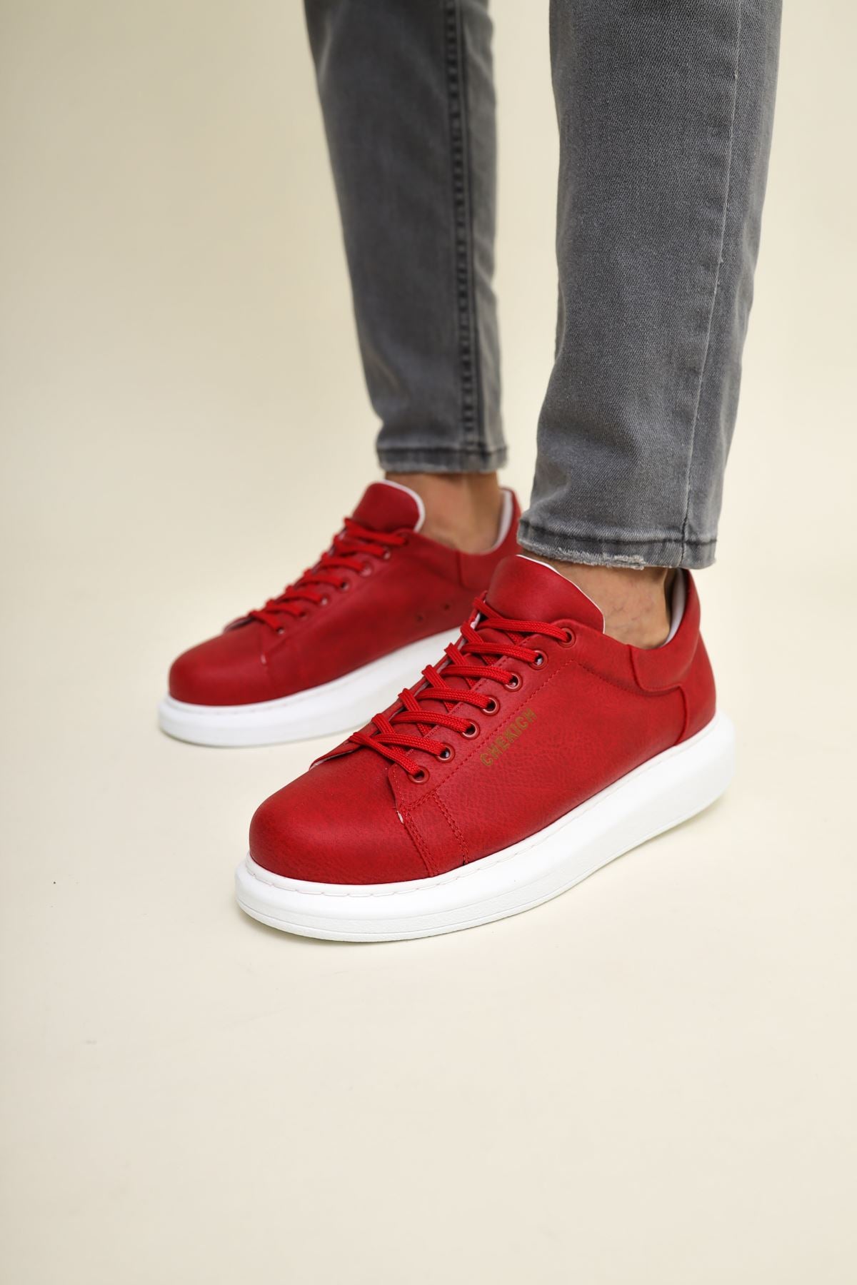 Estrella Premium Erkek Sneaker Kırmızı