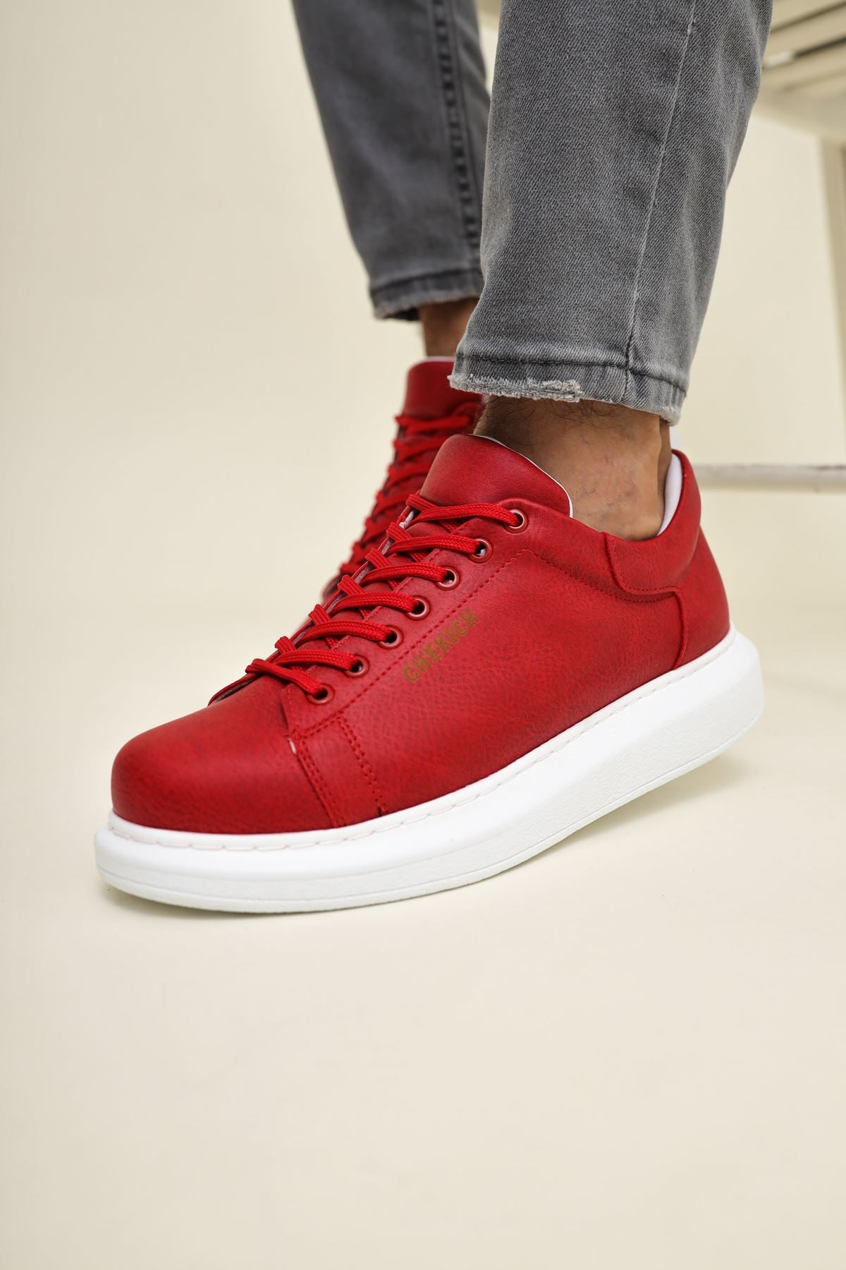 Estrella Premium Erkek Sneaker Kırmızı