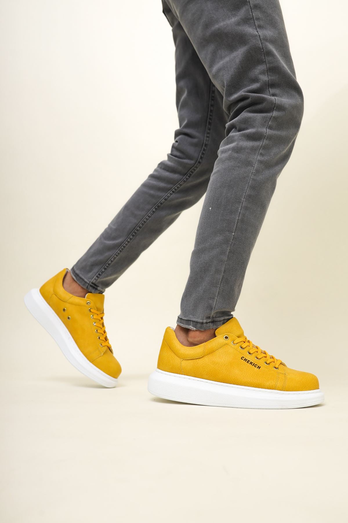 Estrella Premium Erkek Sneaker Sarı