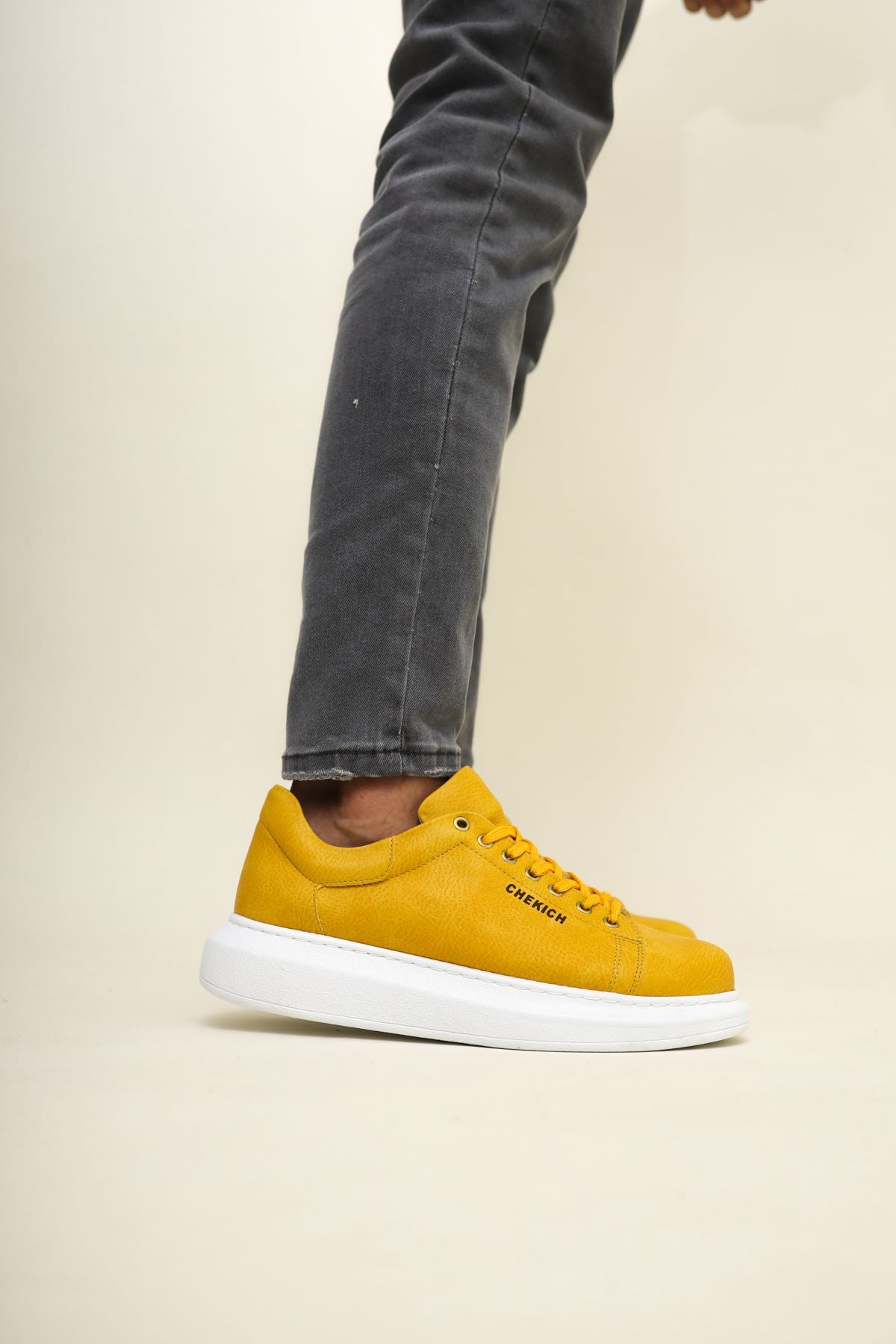 Estrella Premium Erkek Sneaker Sarı