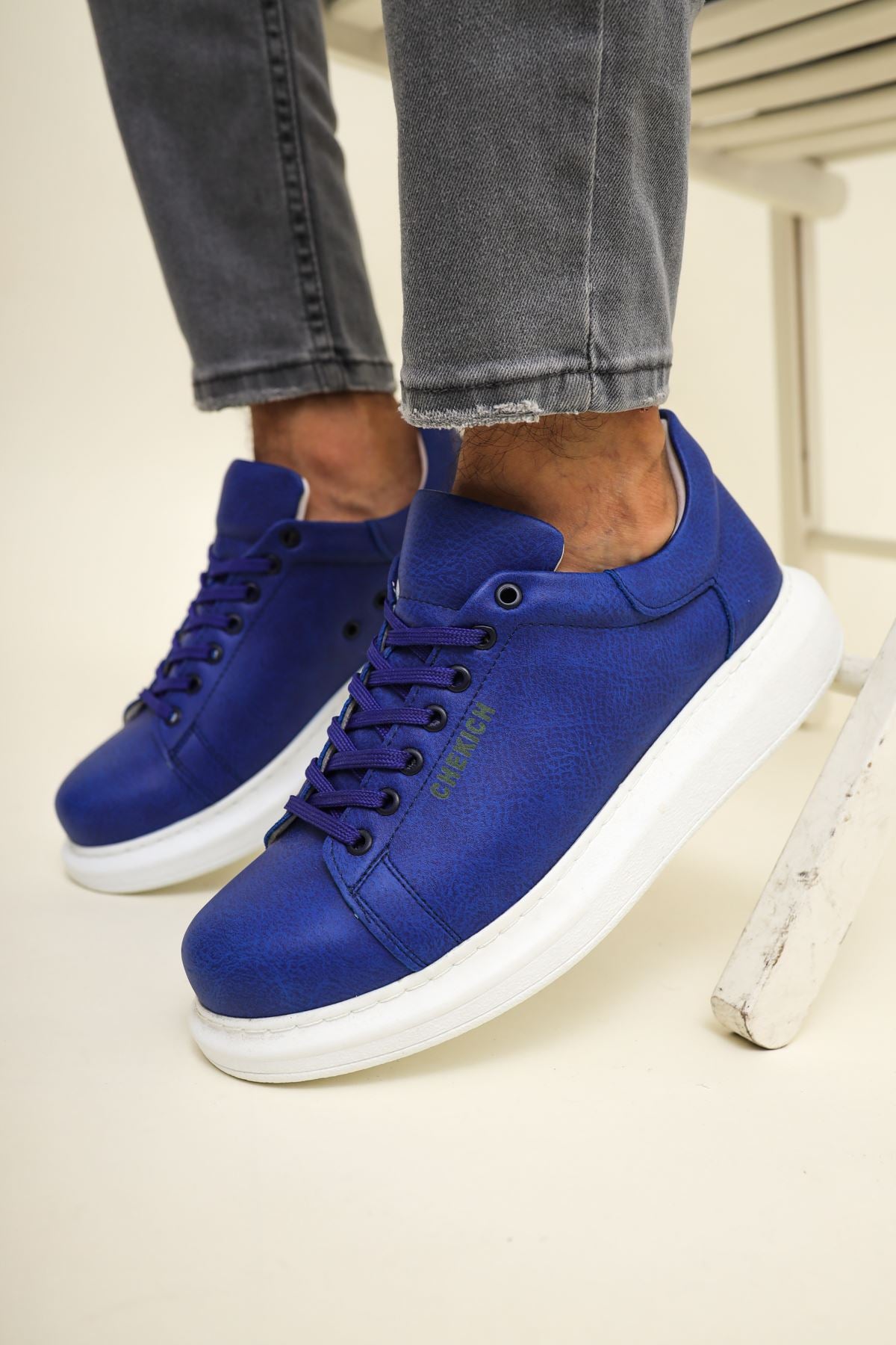 Estrella Premium Erkek Sneaker Sax