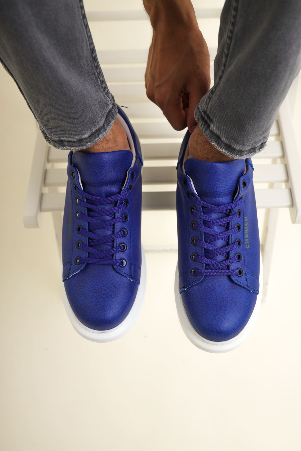 Estrella Premium Erkek Sneaker Sax