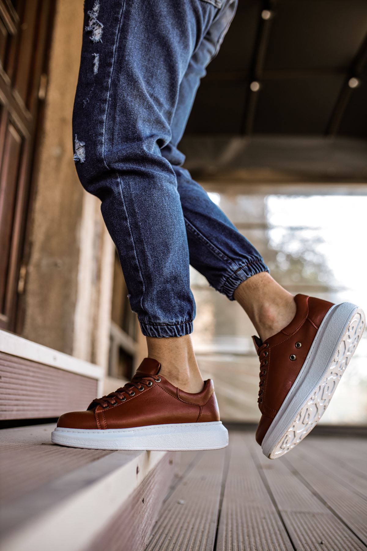 Estrella Premium Erkek Sneaker Taba