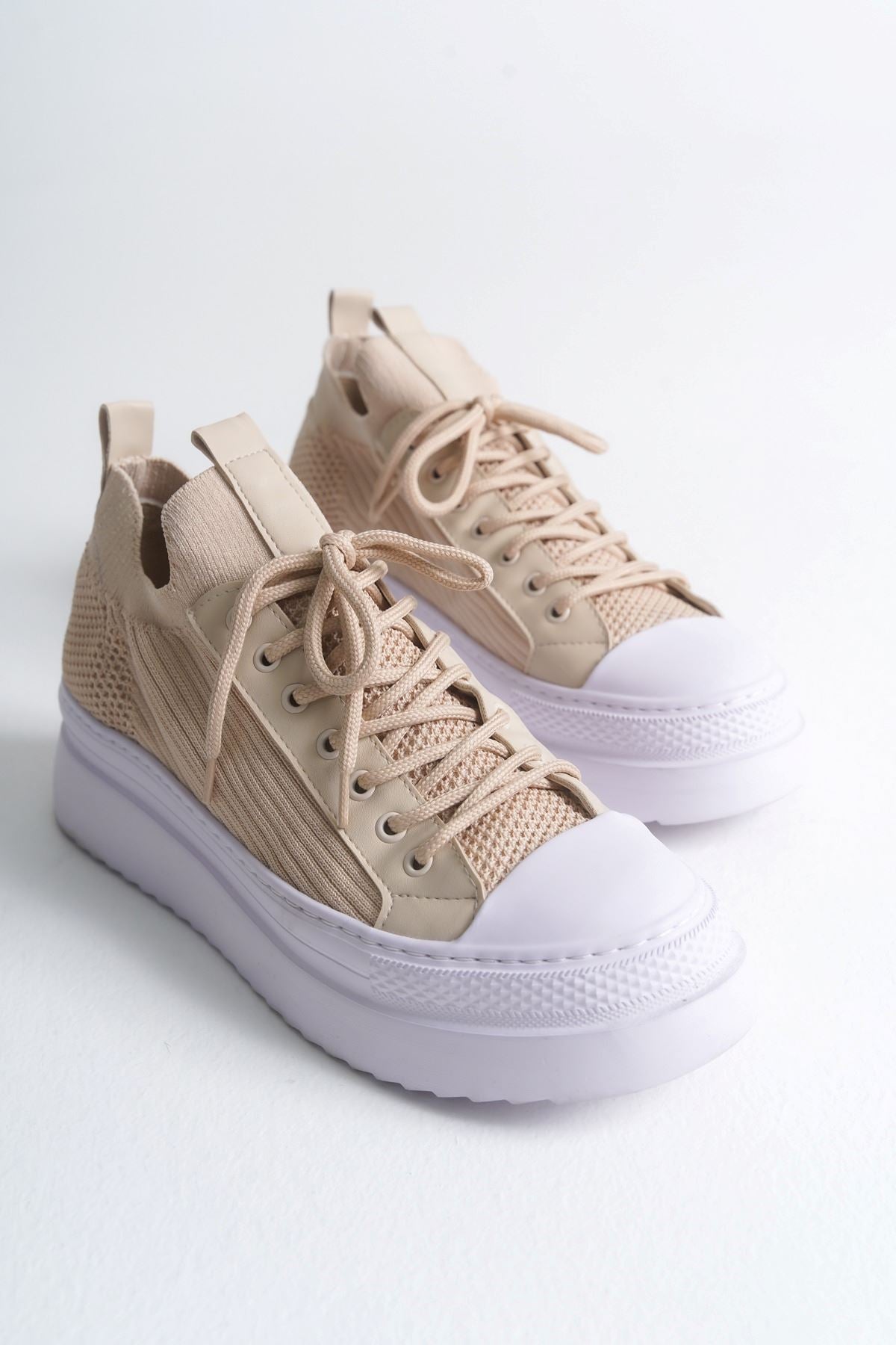 Triko Premium Comfort Erkek Ayakkabı Bej